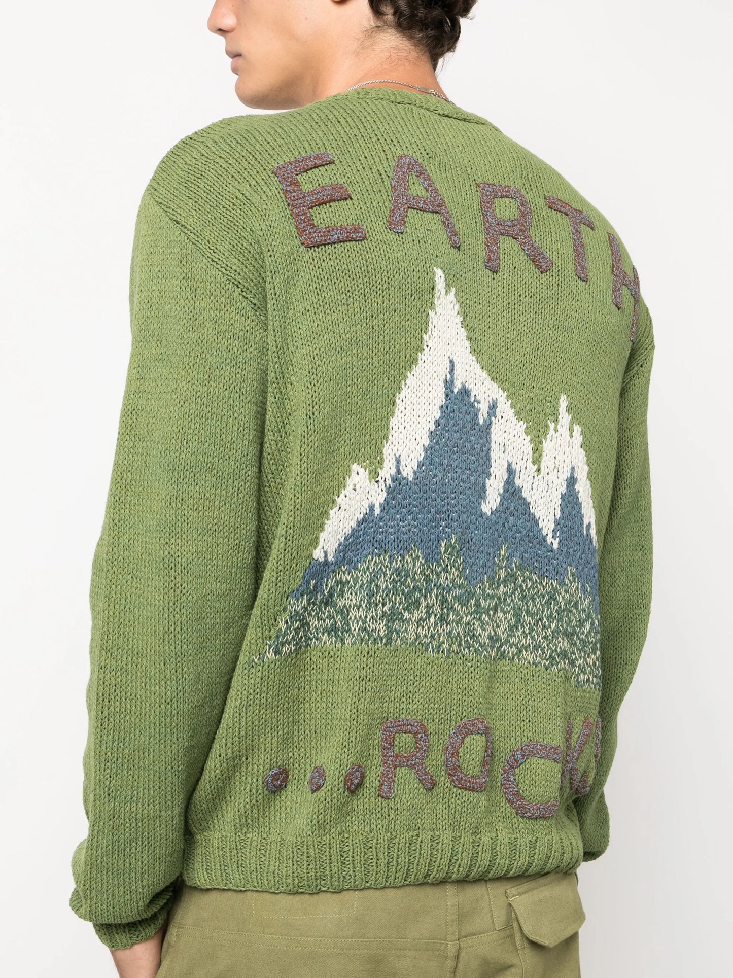 Earth Rocks organic-cotton cardigan