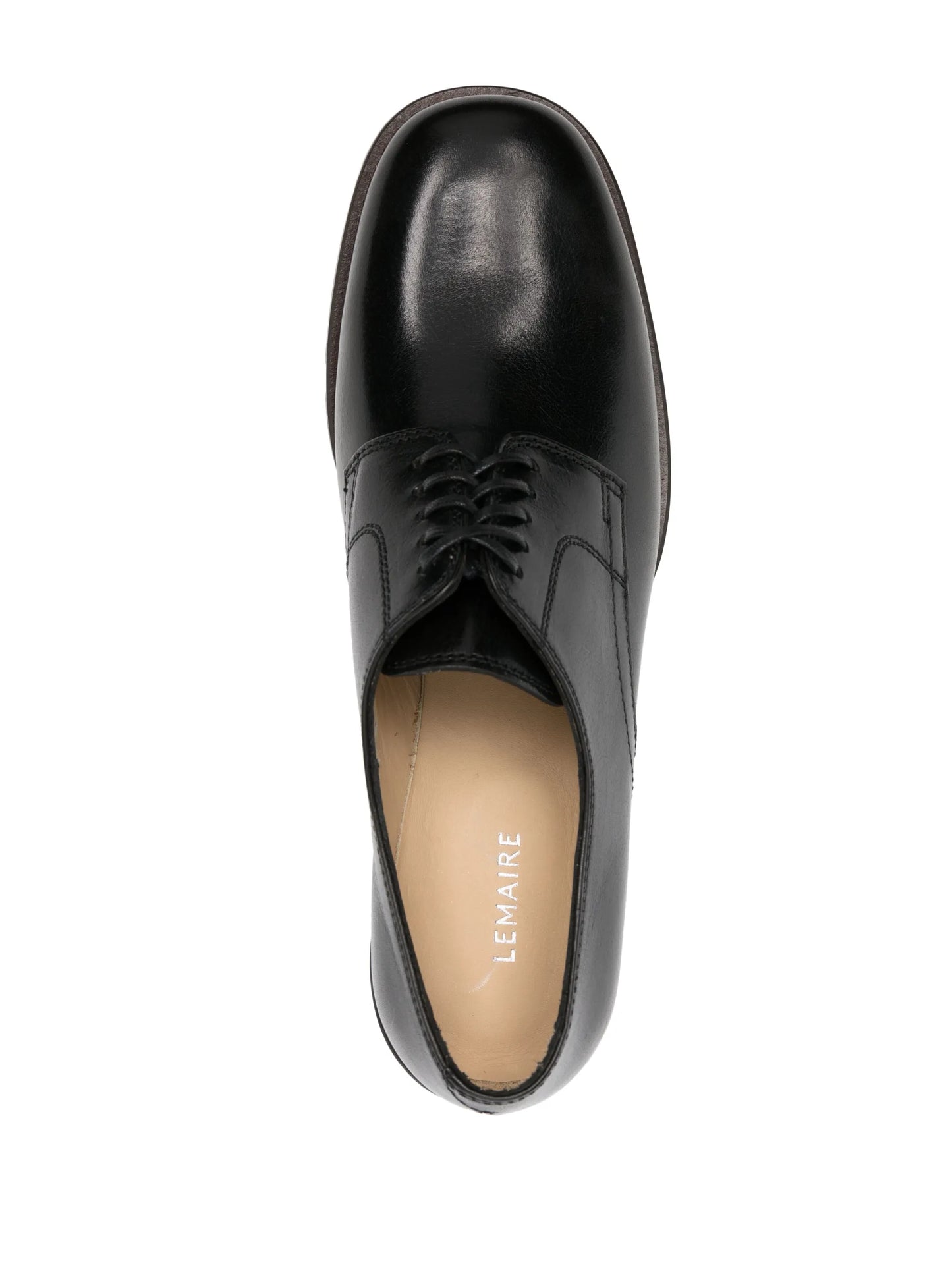 55mm leather Derby shoes