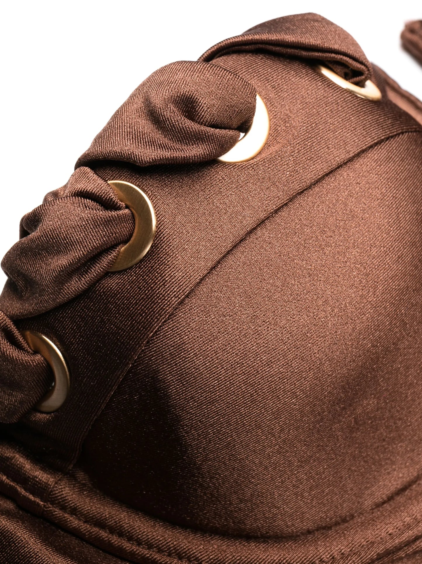 Devi eyelet-detail swimsuit