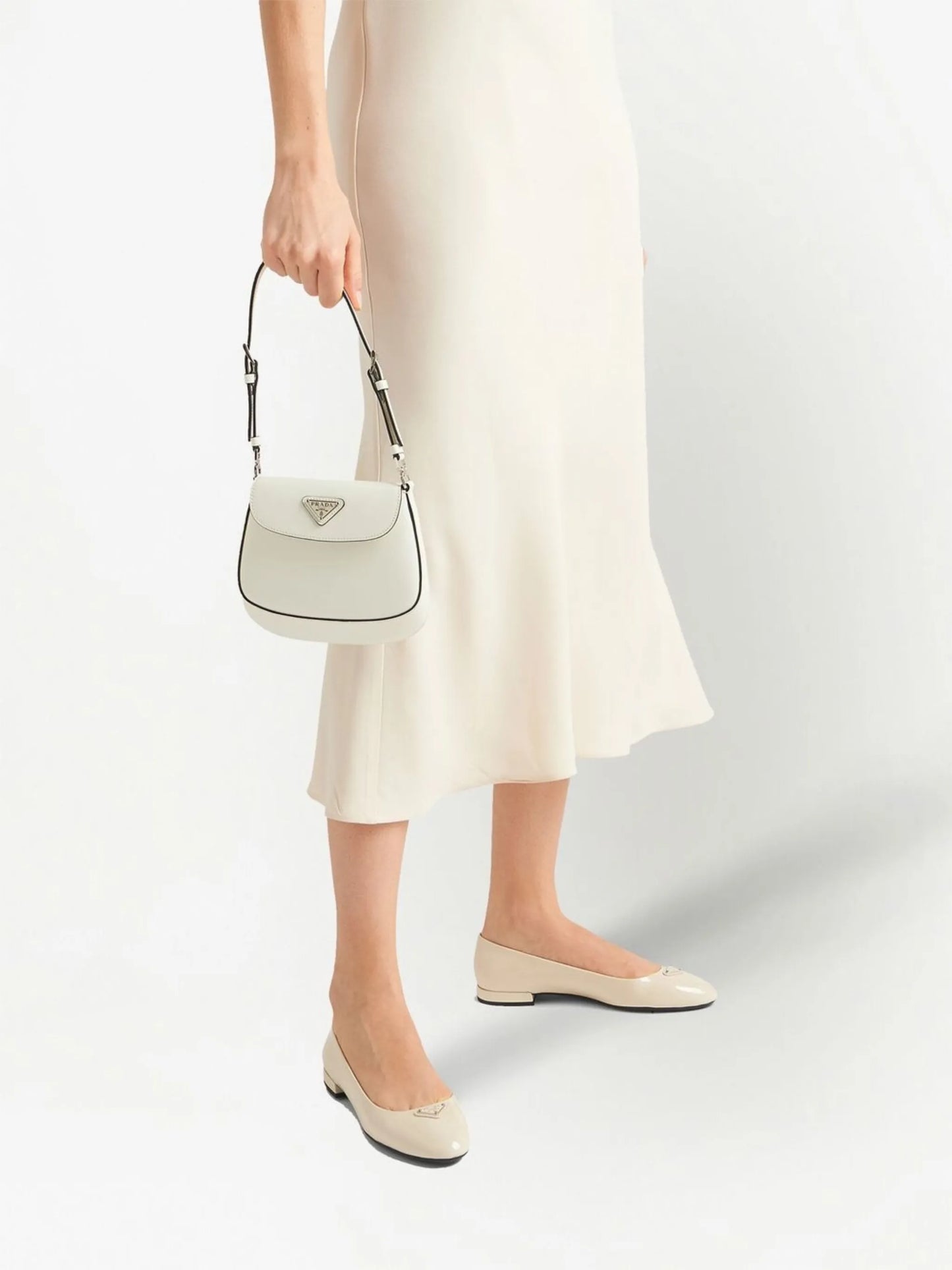 patent-leather ballerina flats