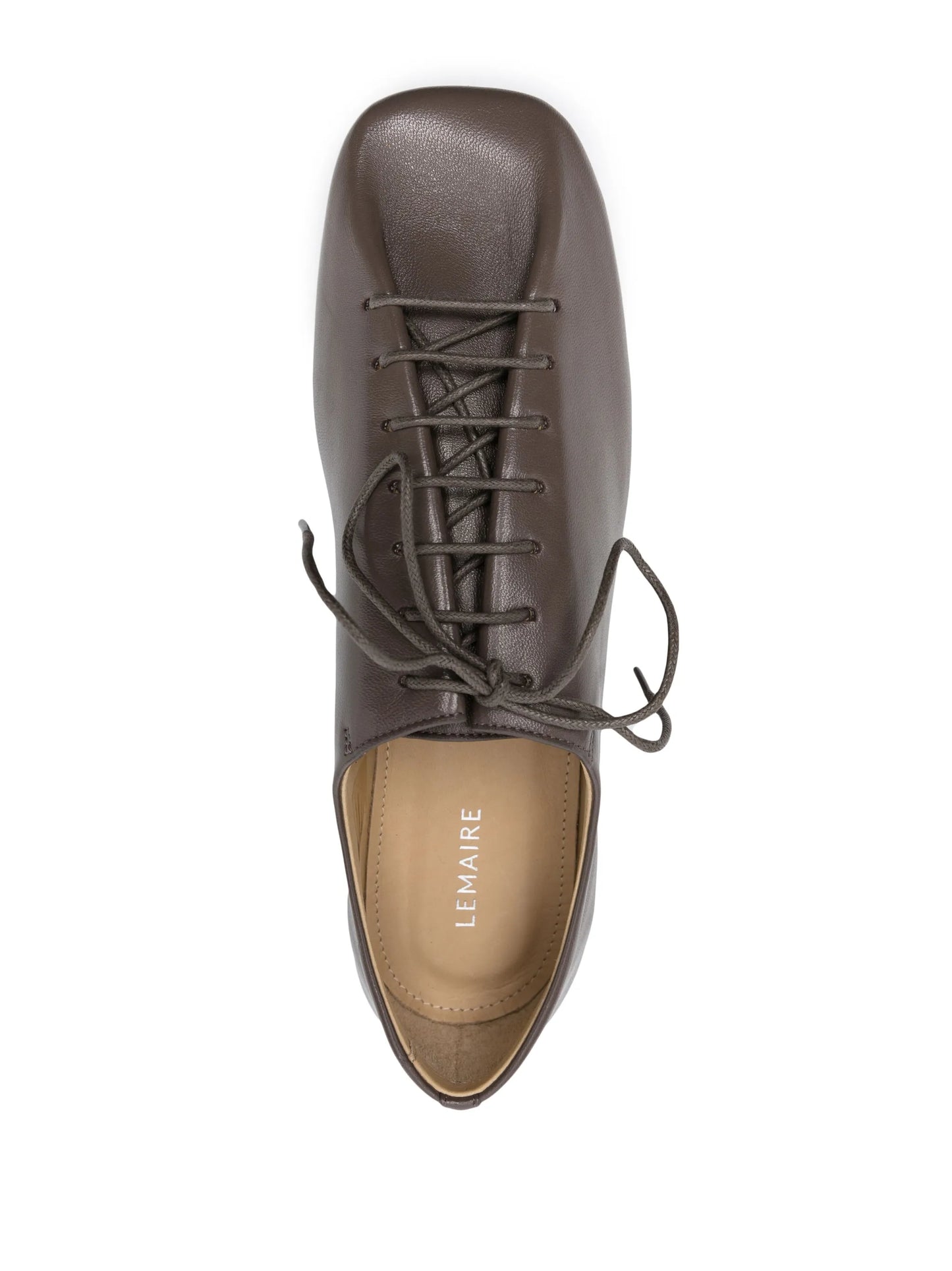 square-toe Derby shoes