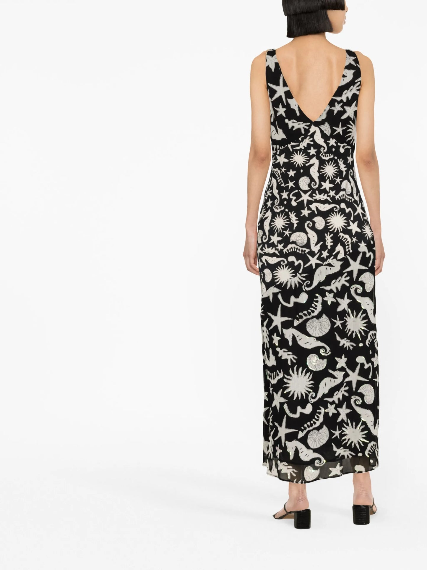 Moniq sleeveless midi dress