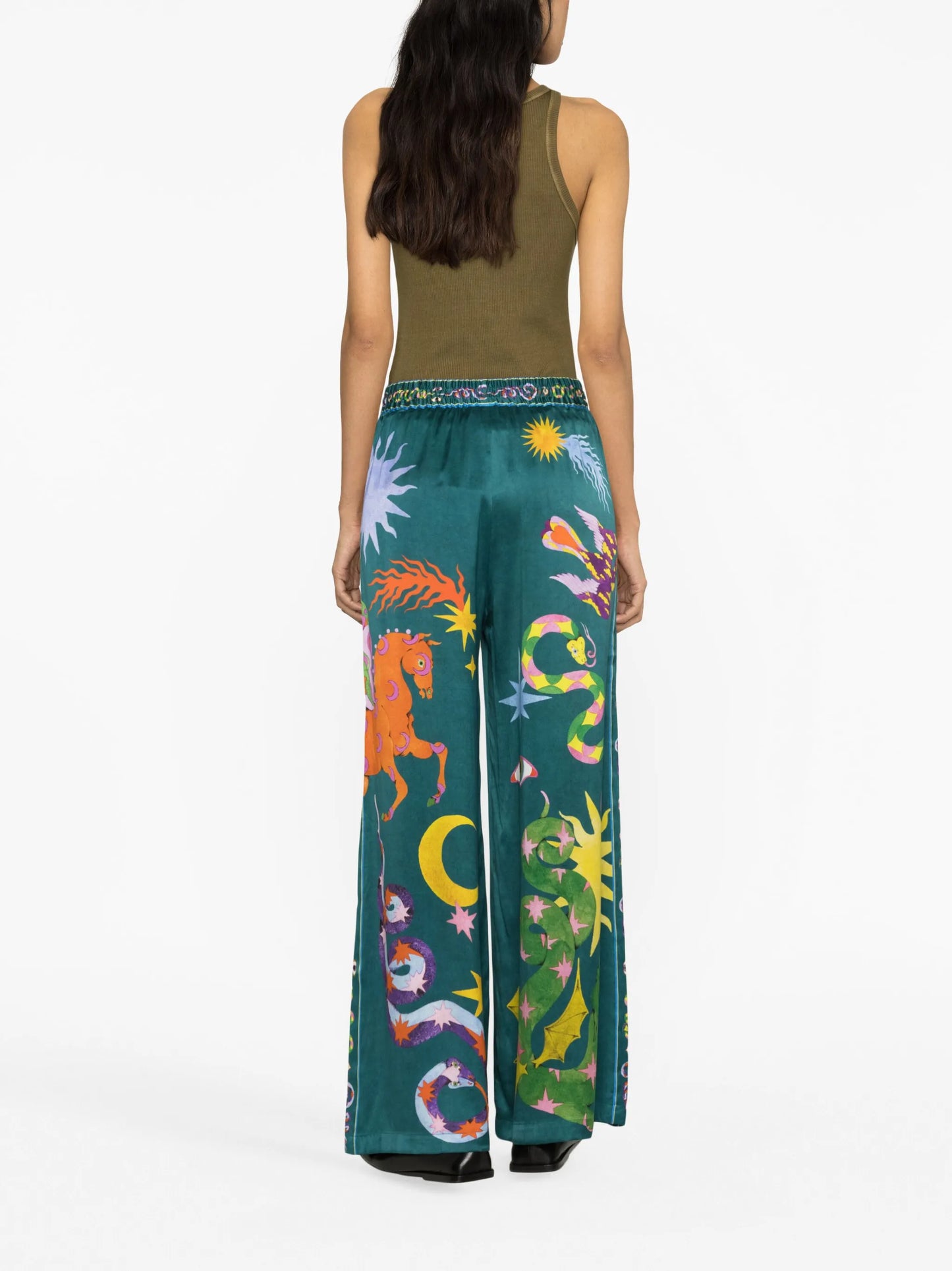 Guardian silk trousers