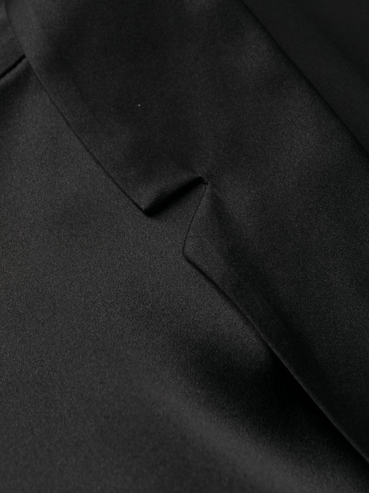 long-sleeve short silk robe