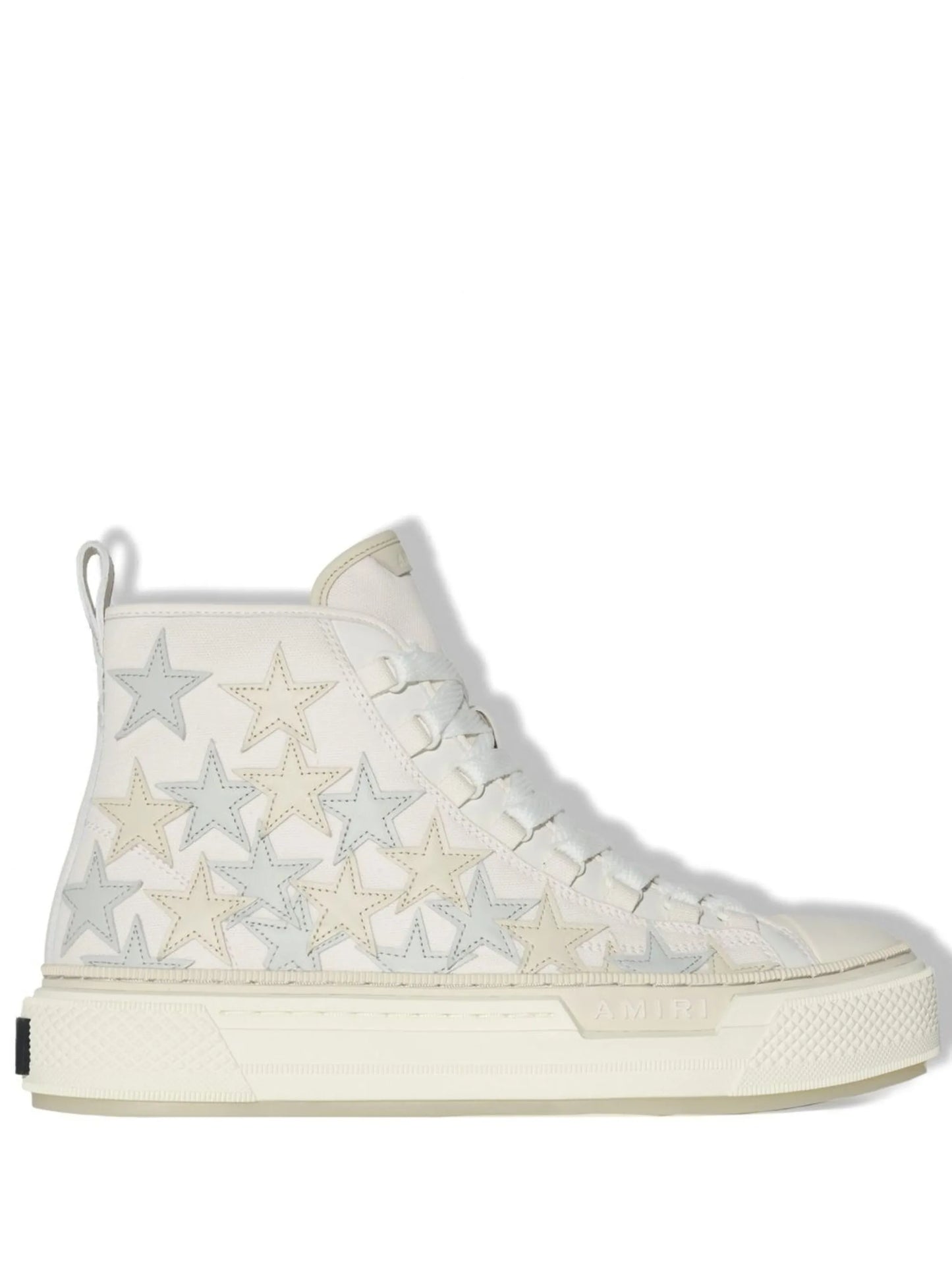 star-patch high-top sneakers