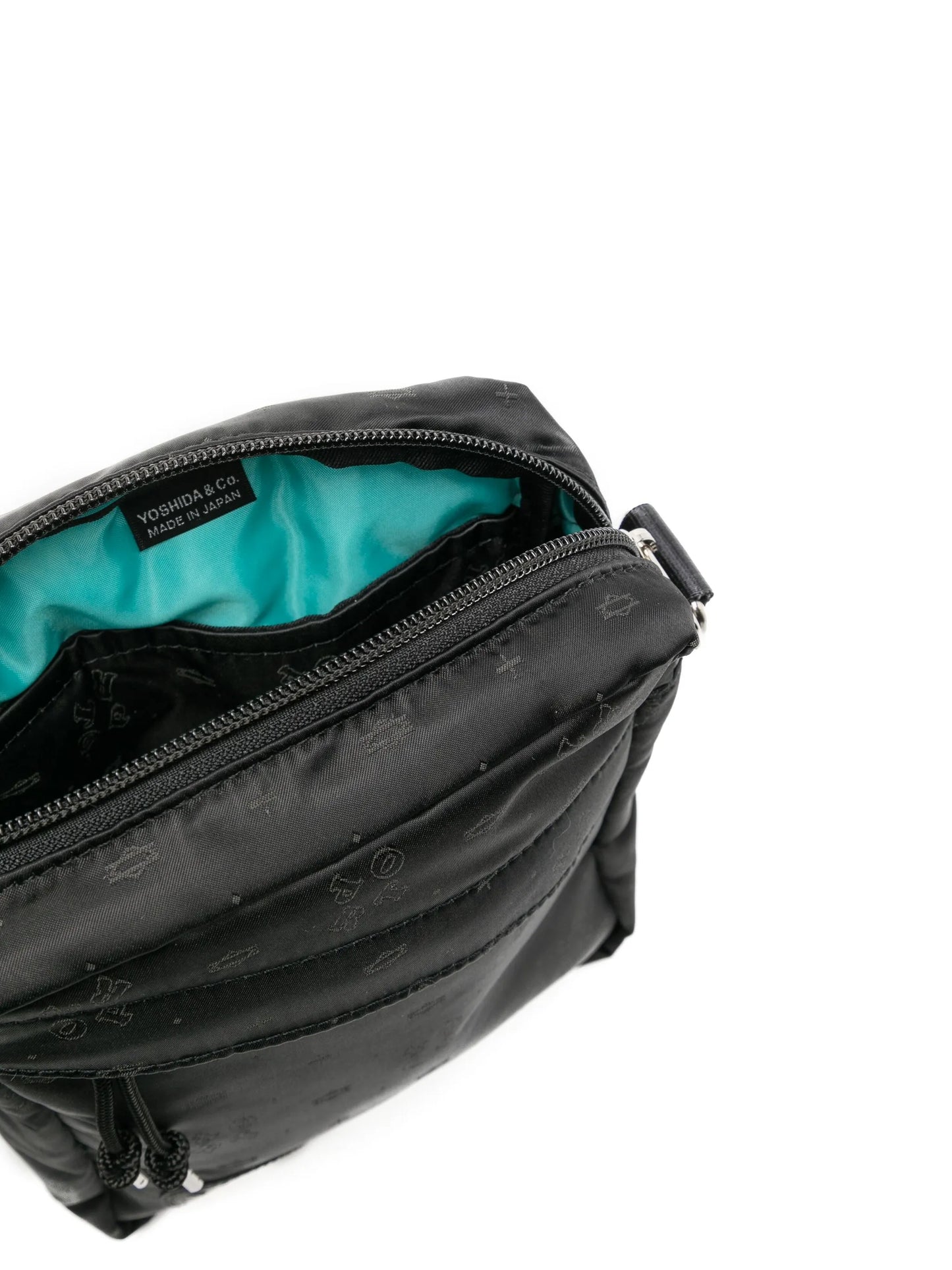 monogram-pattern shoulder bag