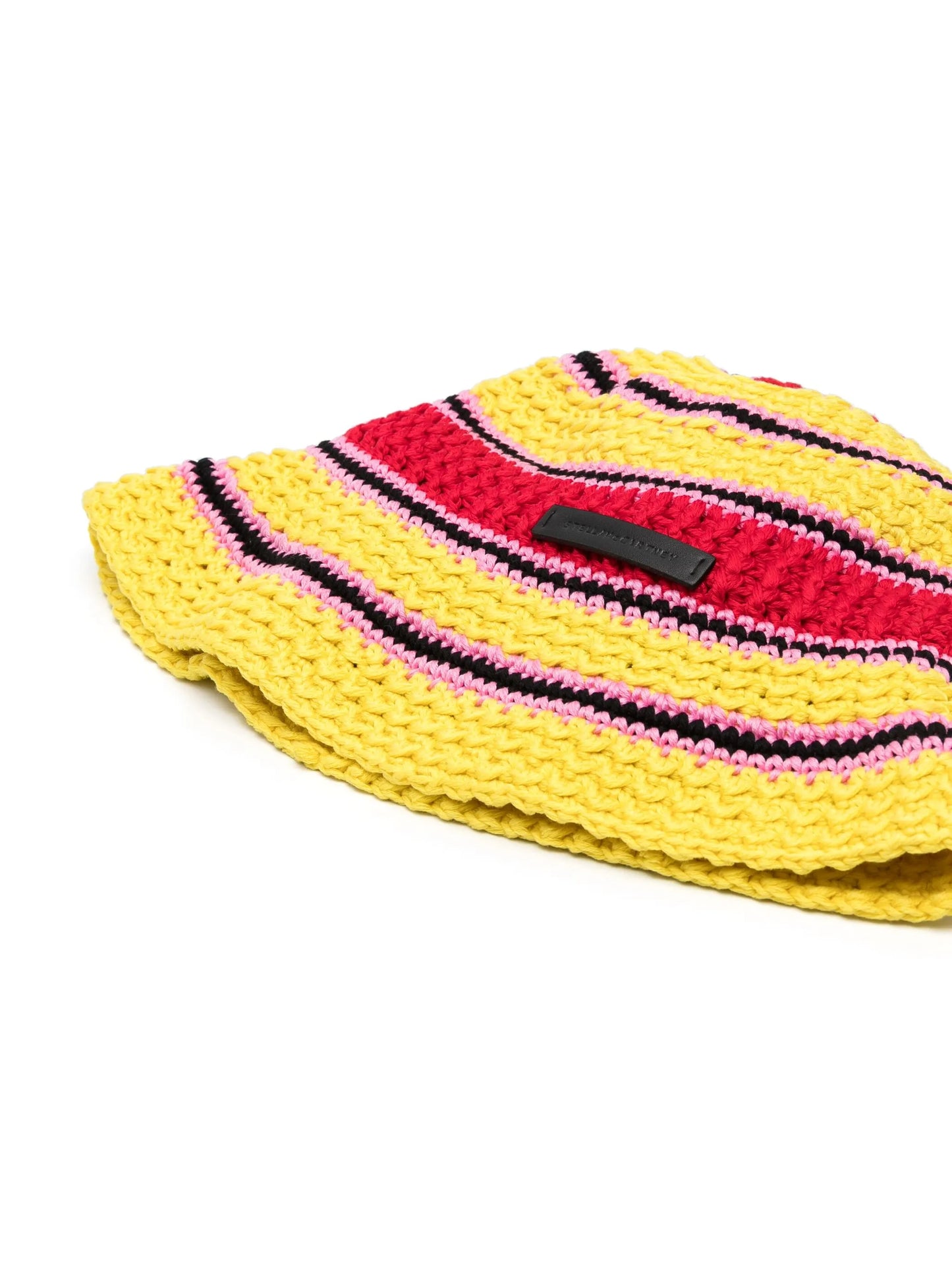 crochet knit cotton bucket hat