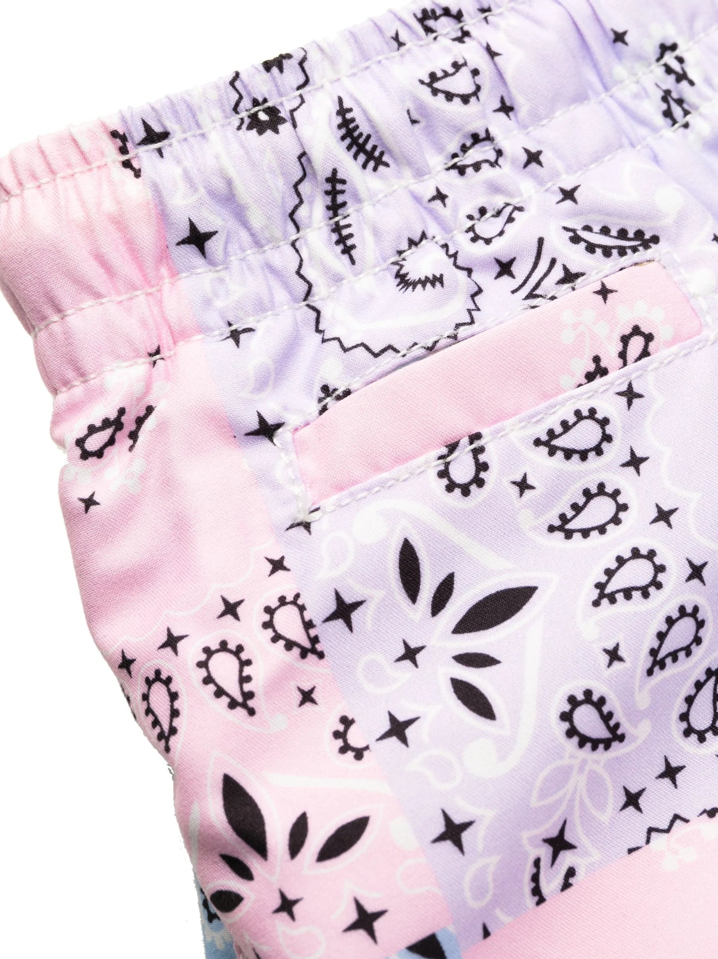 bandana-print swim shorts