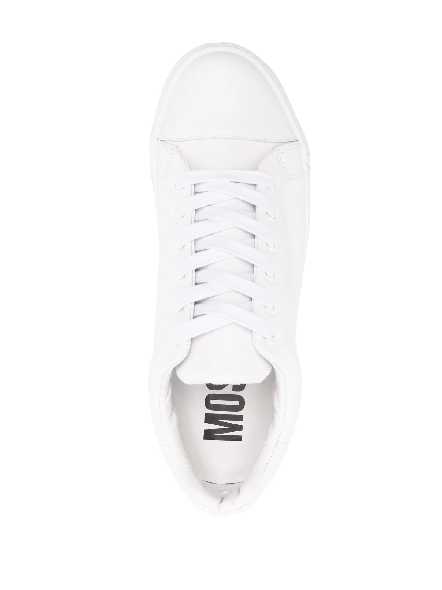 low-top leather sneakers
