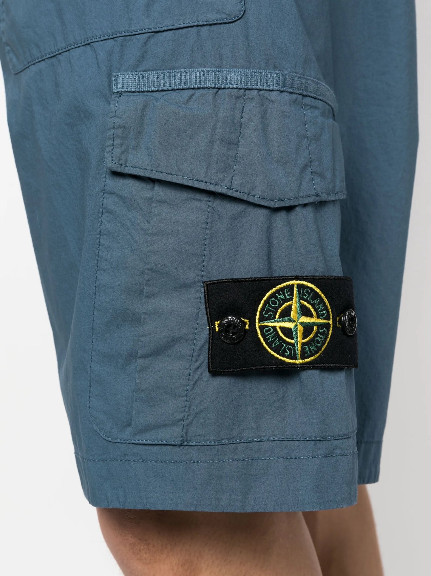 stretch-cotton bermuda shorts