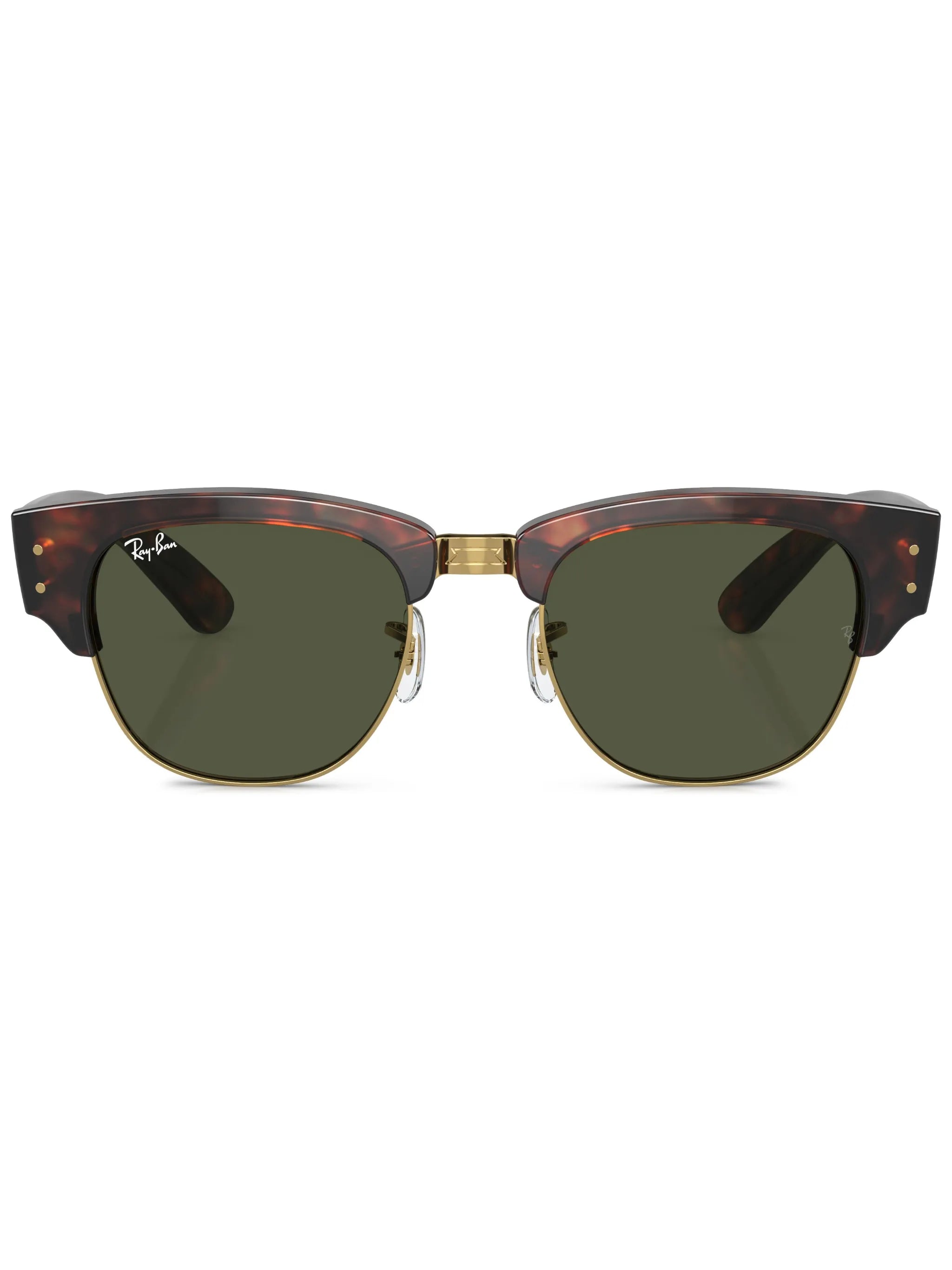 Mega Clubmaster tortoiseshell- effect sunglasses