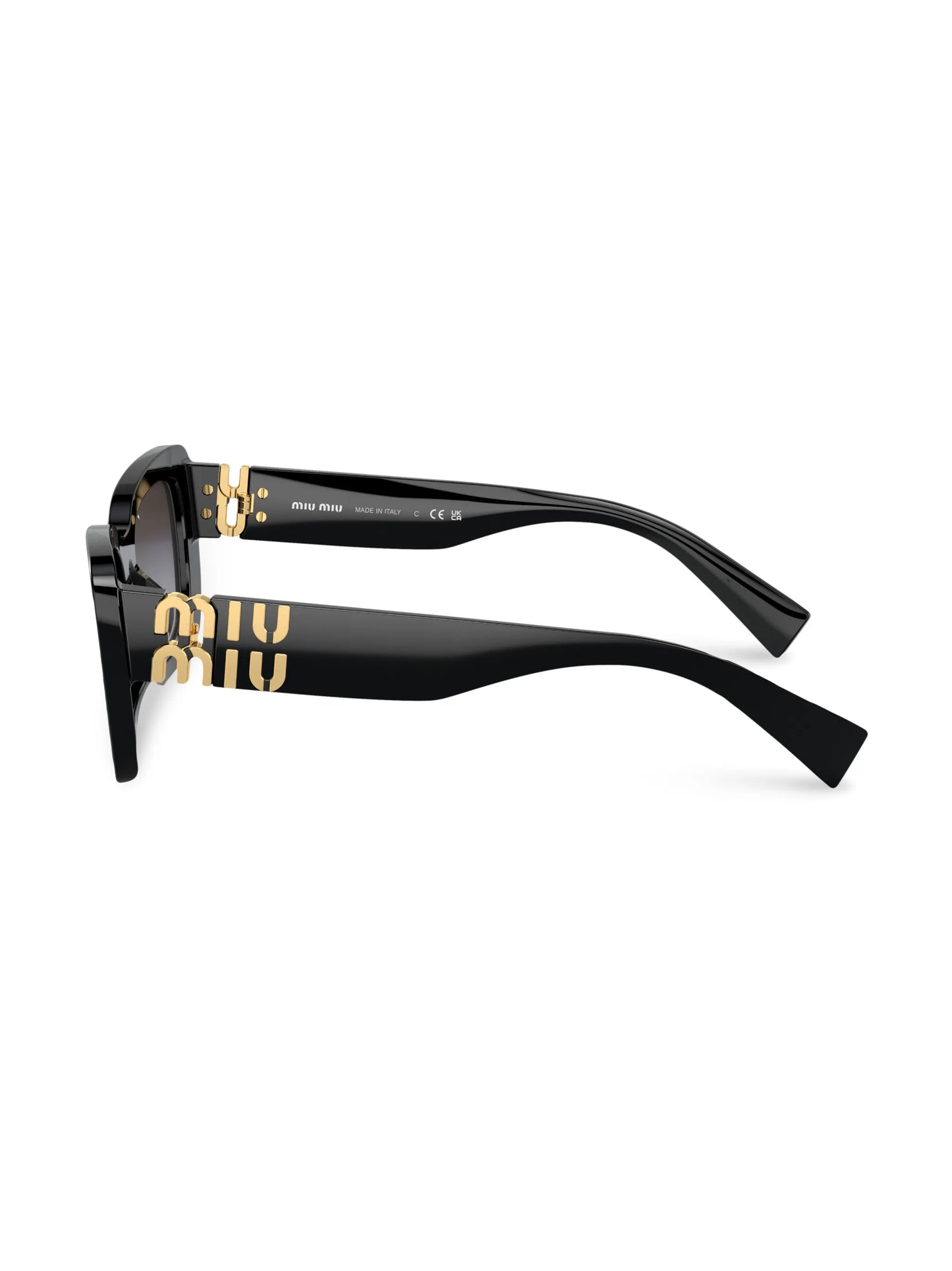 logo-plaque square-frame sunglasses