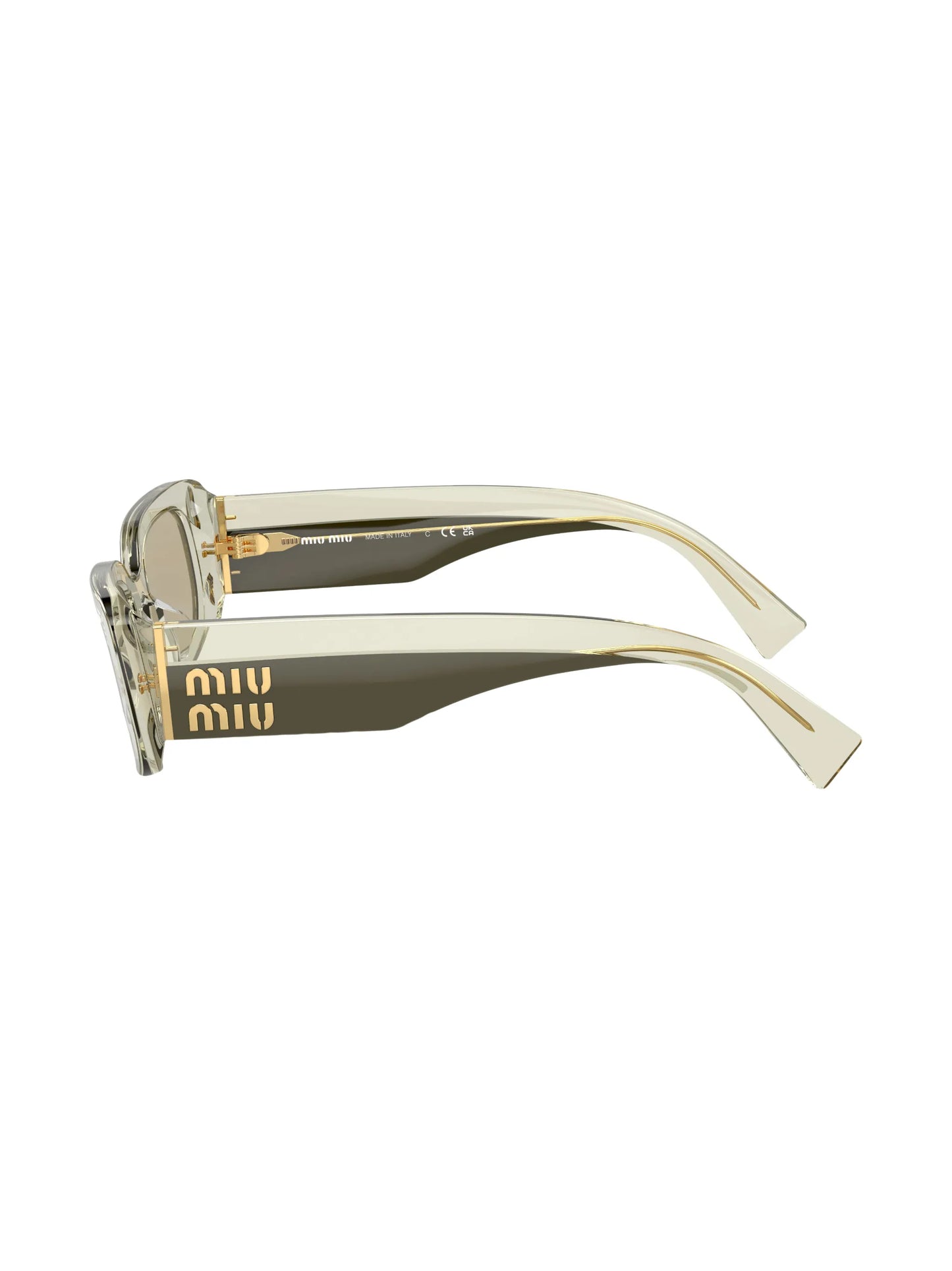 rectangle-frame tinted sunglasses