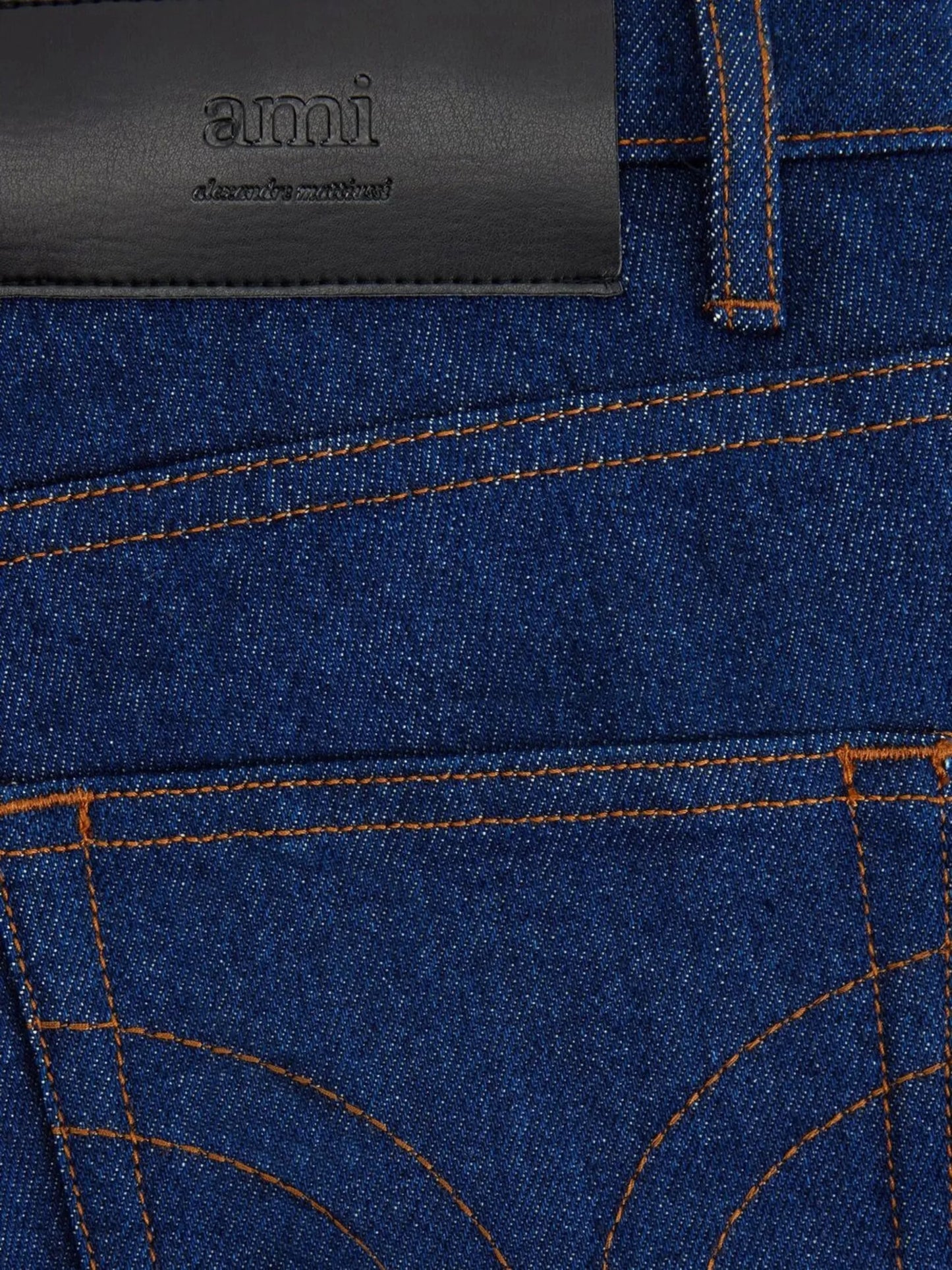 mid-rise bootcut jeans