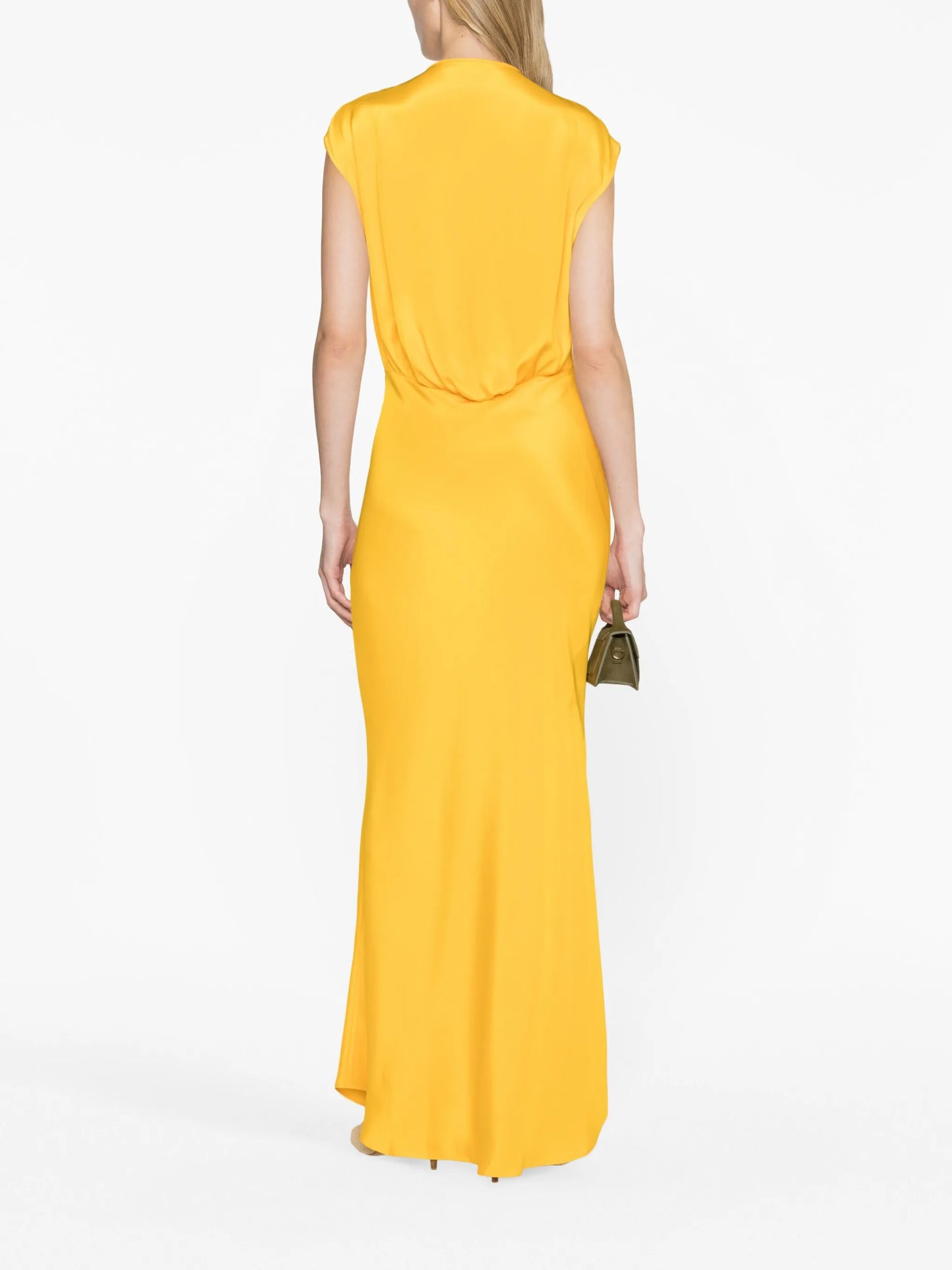 Triquetra cut-out dress