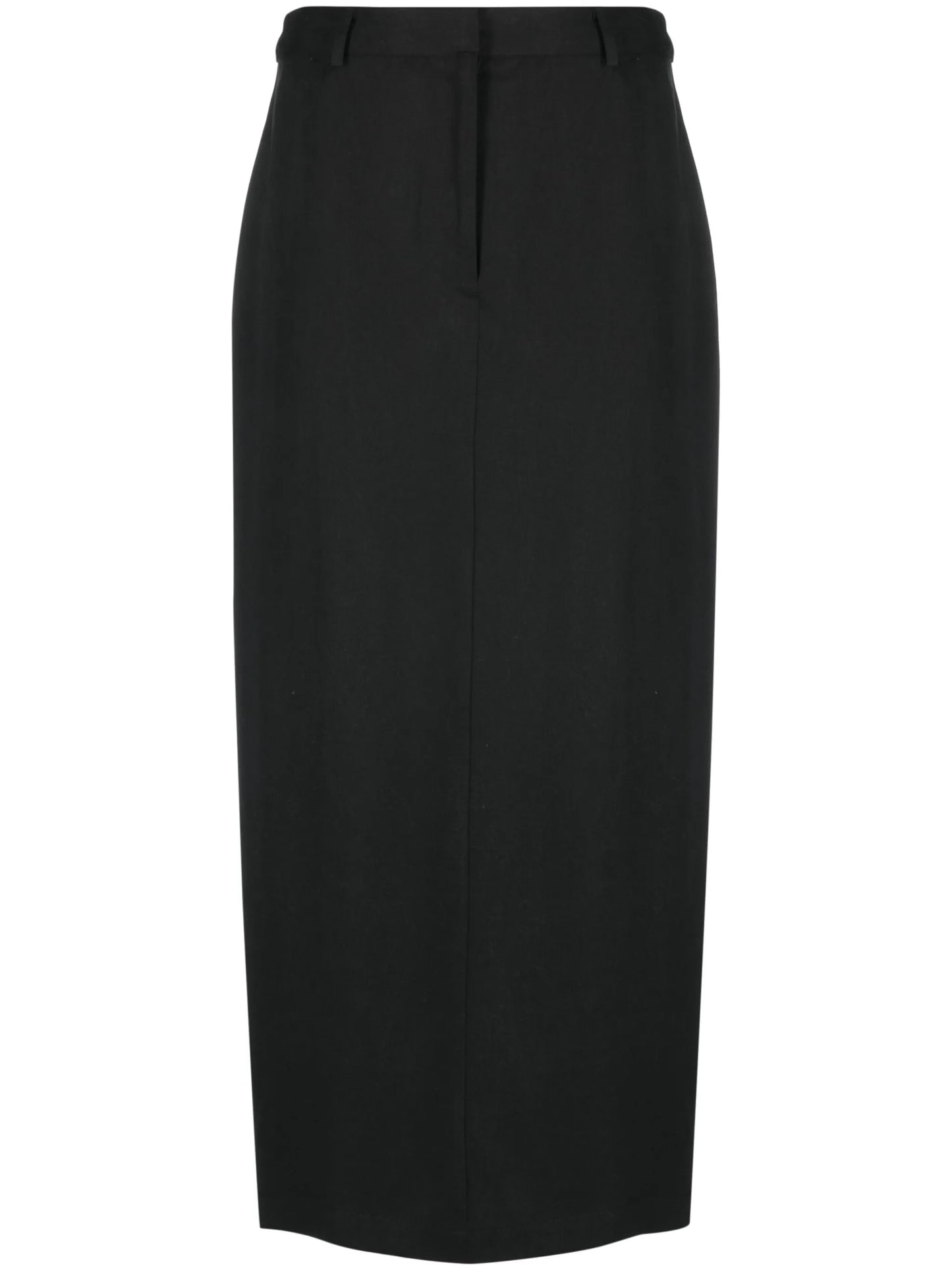 Gia high-waisted midi skirt