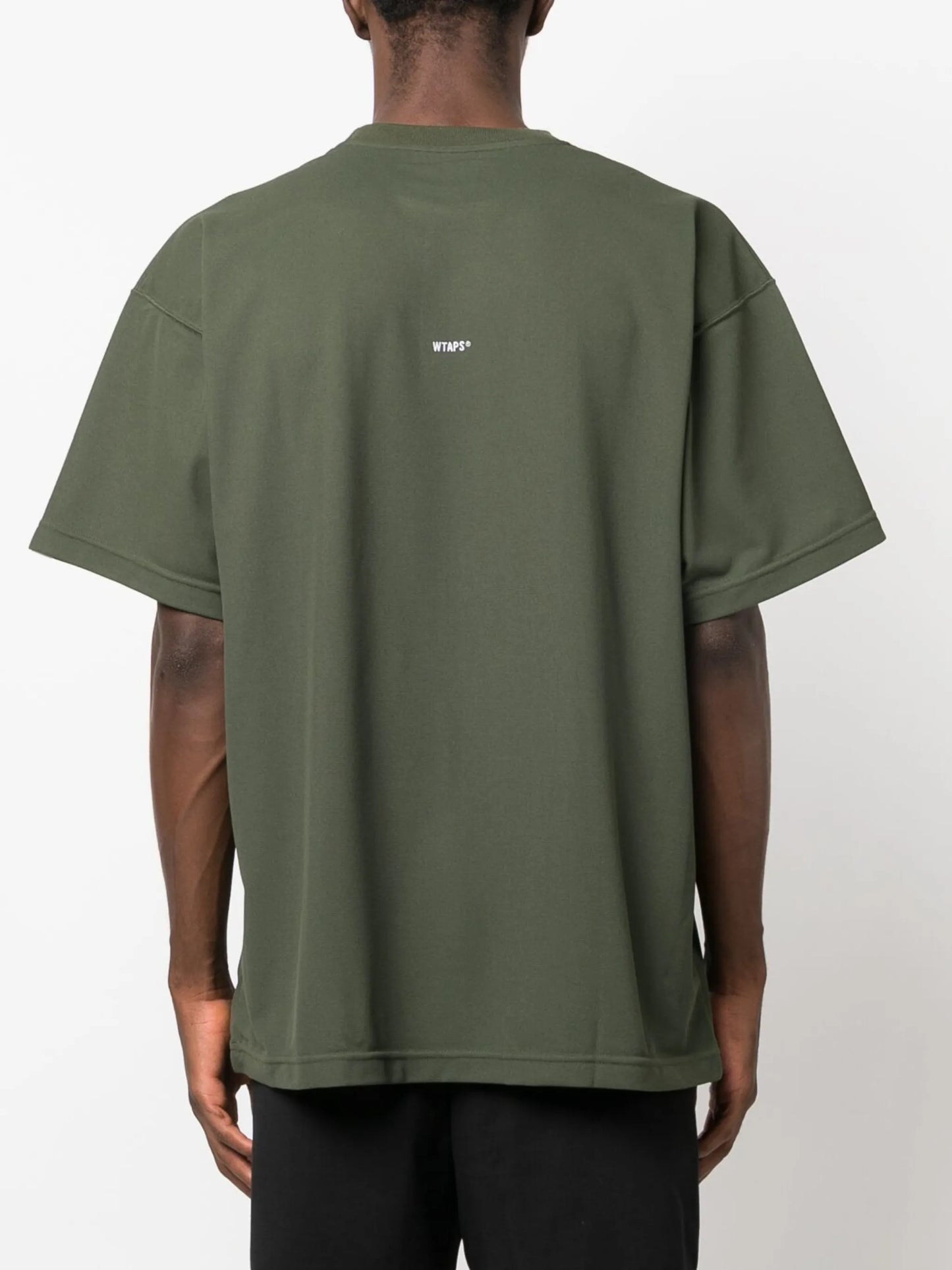 logo-embroidered oversized T-shirt