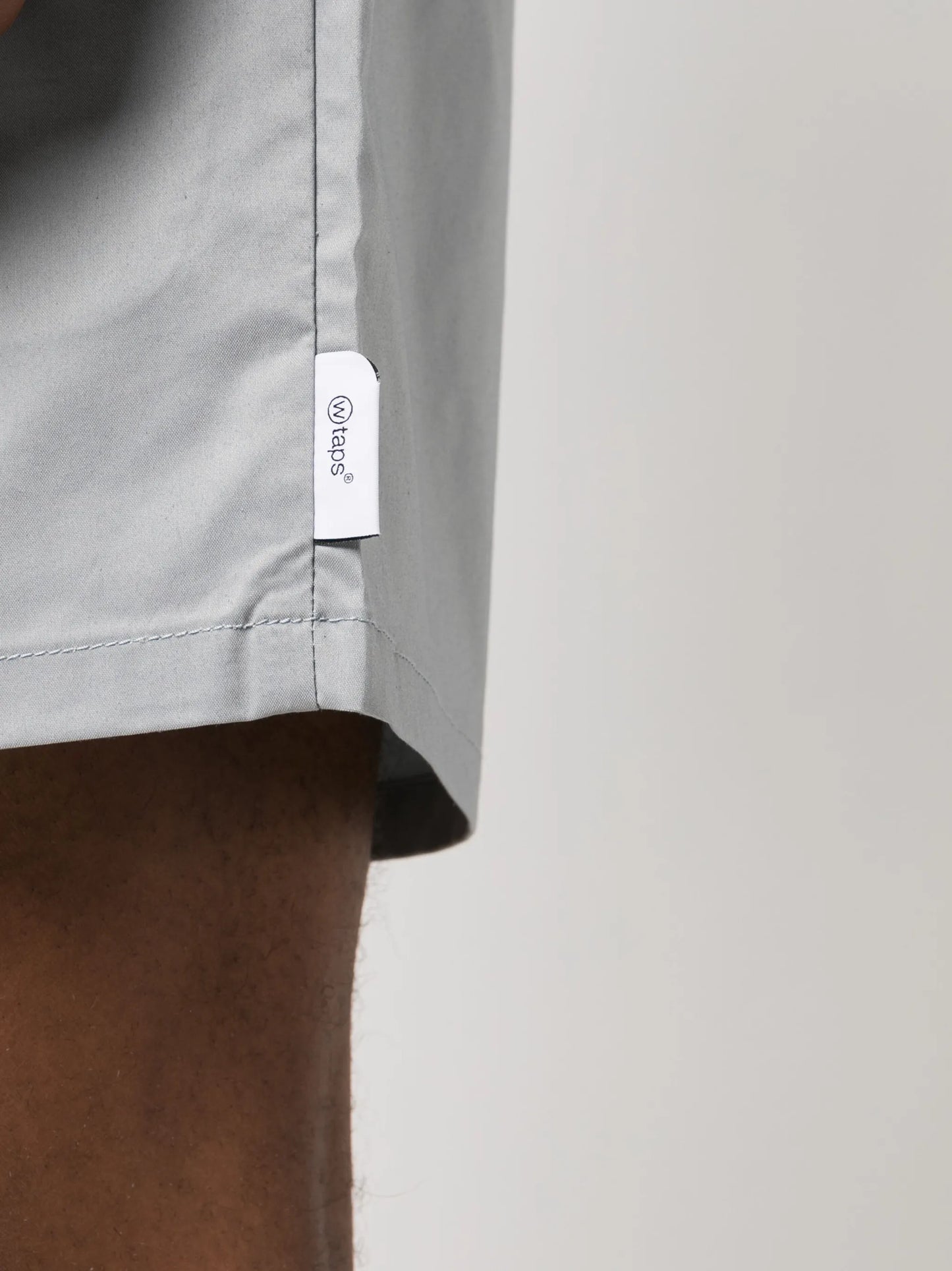 logo-print cotton shorts