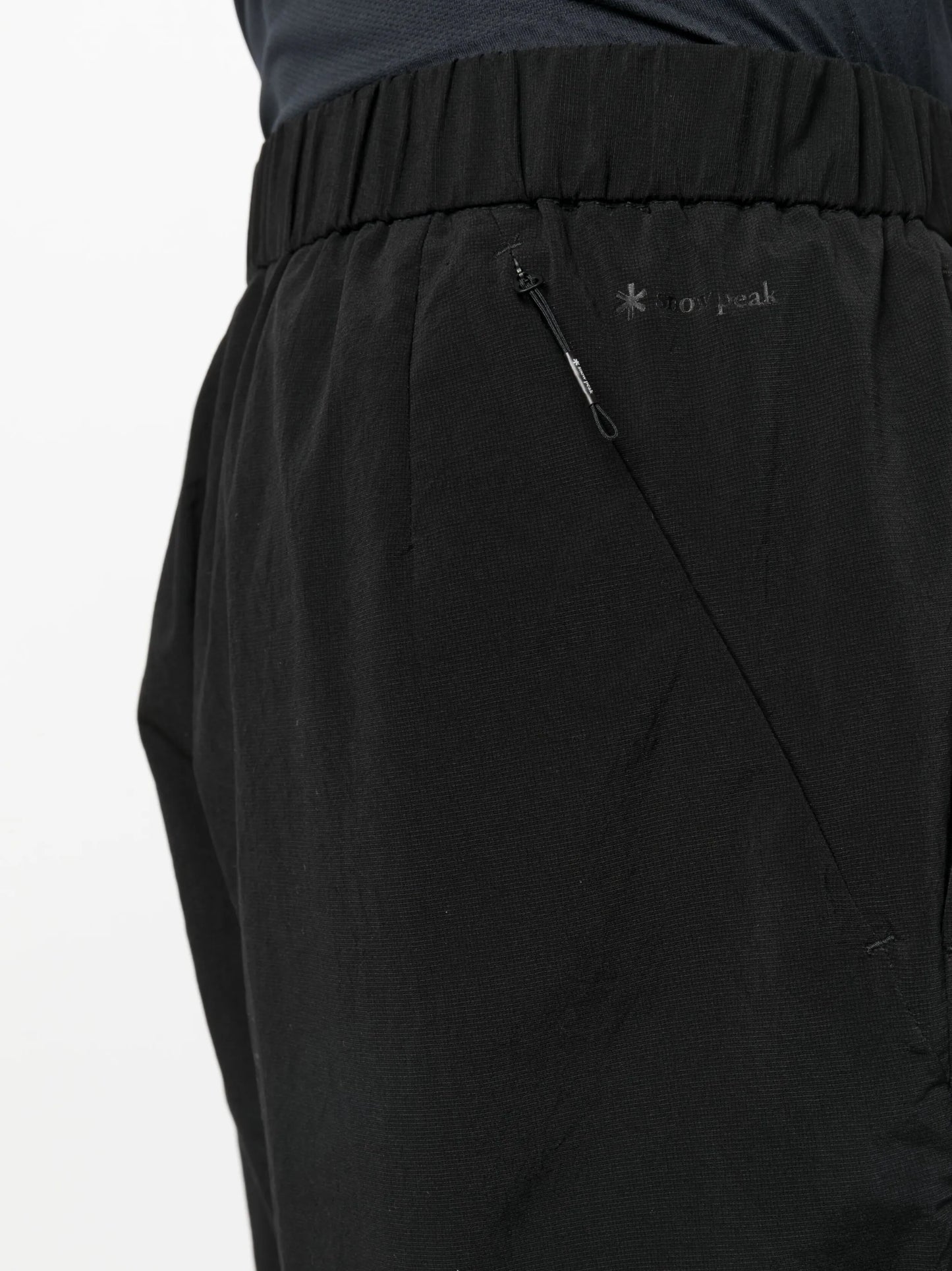 logo-print elasticated drawstring-waist shorts