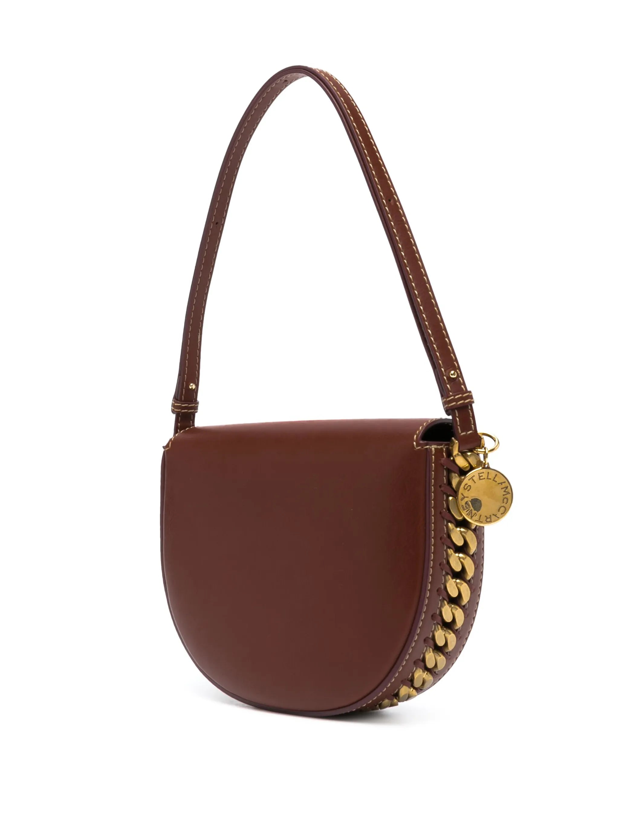 medium Frayme chain-embellished shoulder bag