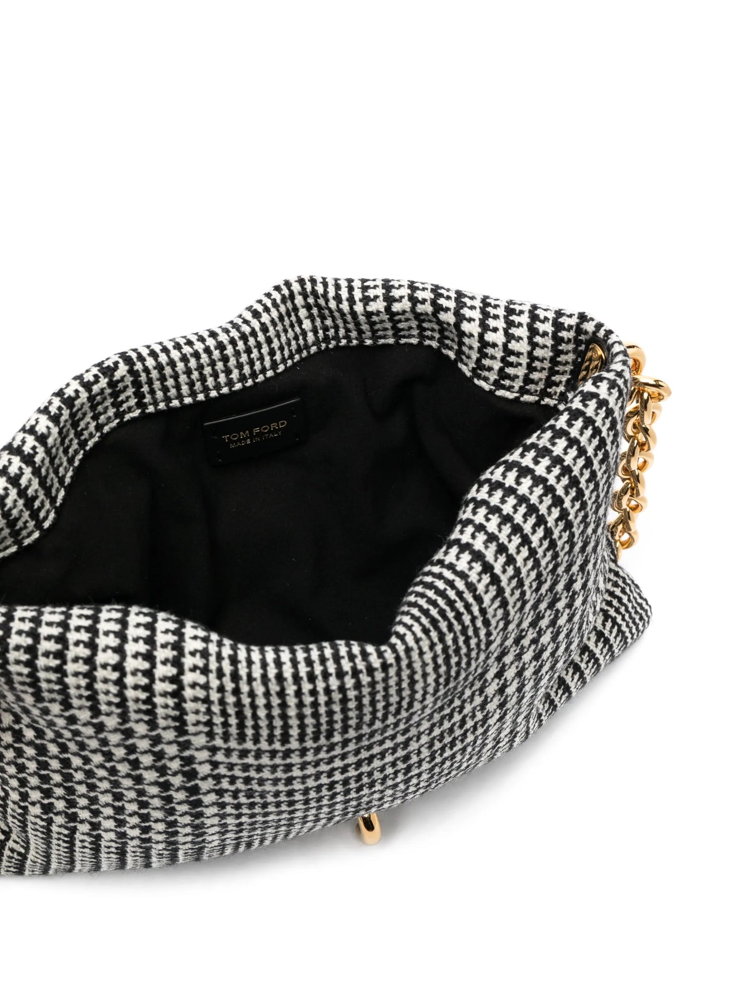 small Carine checked wool bag