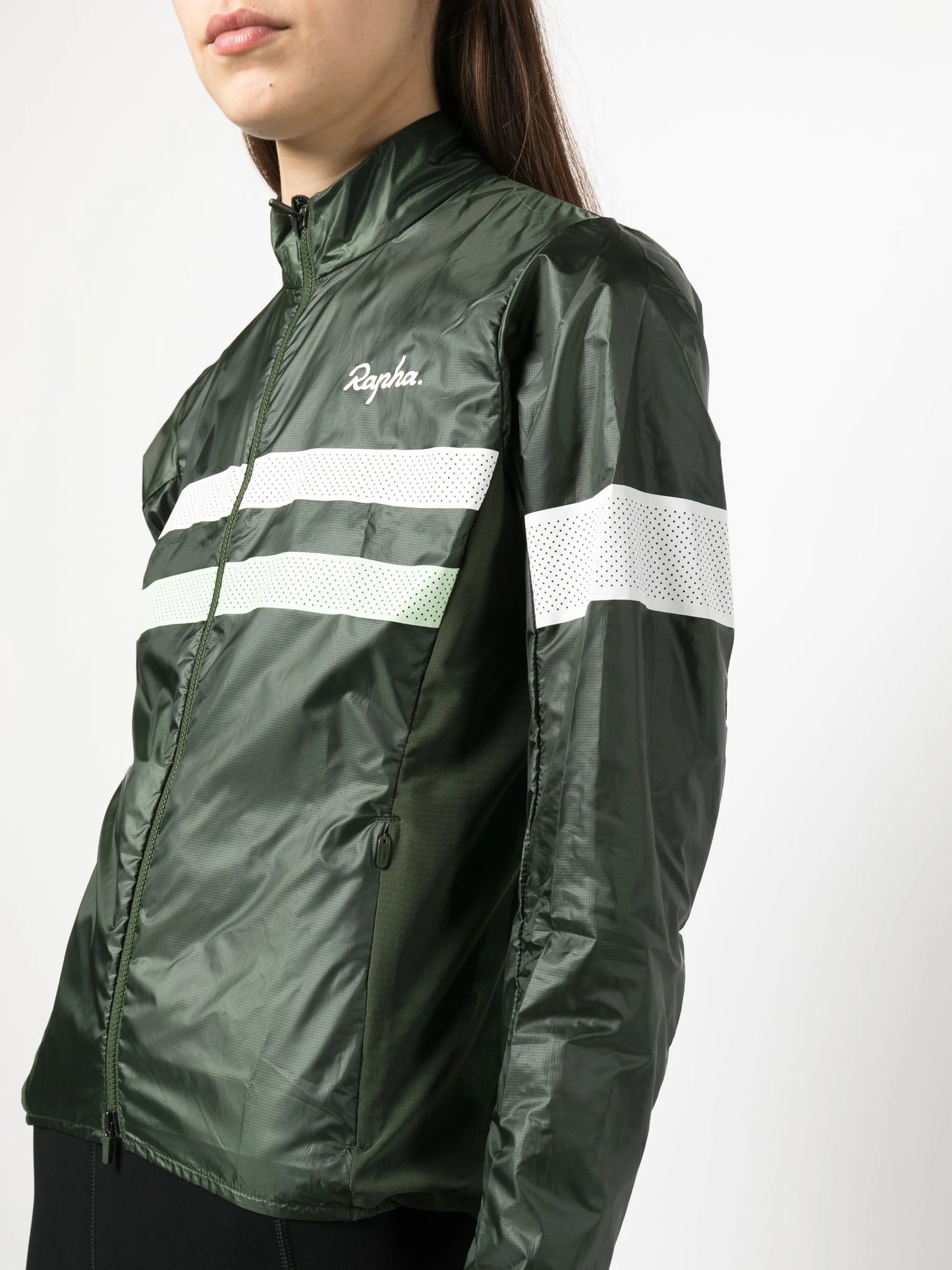 Brevet logo-print windbreaker jacket