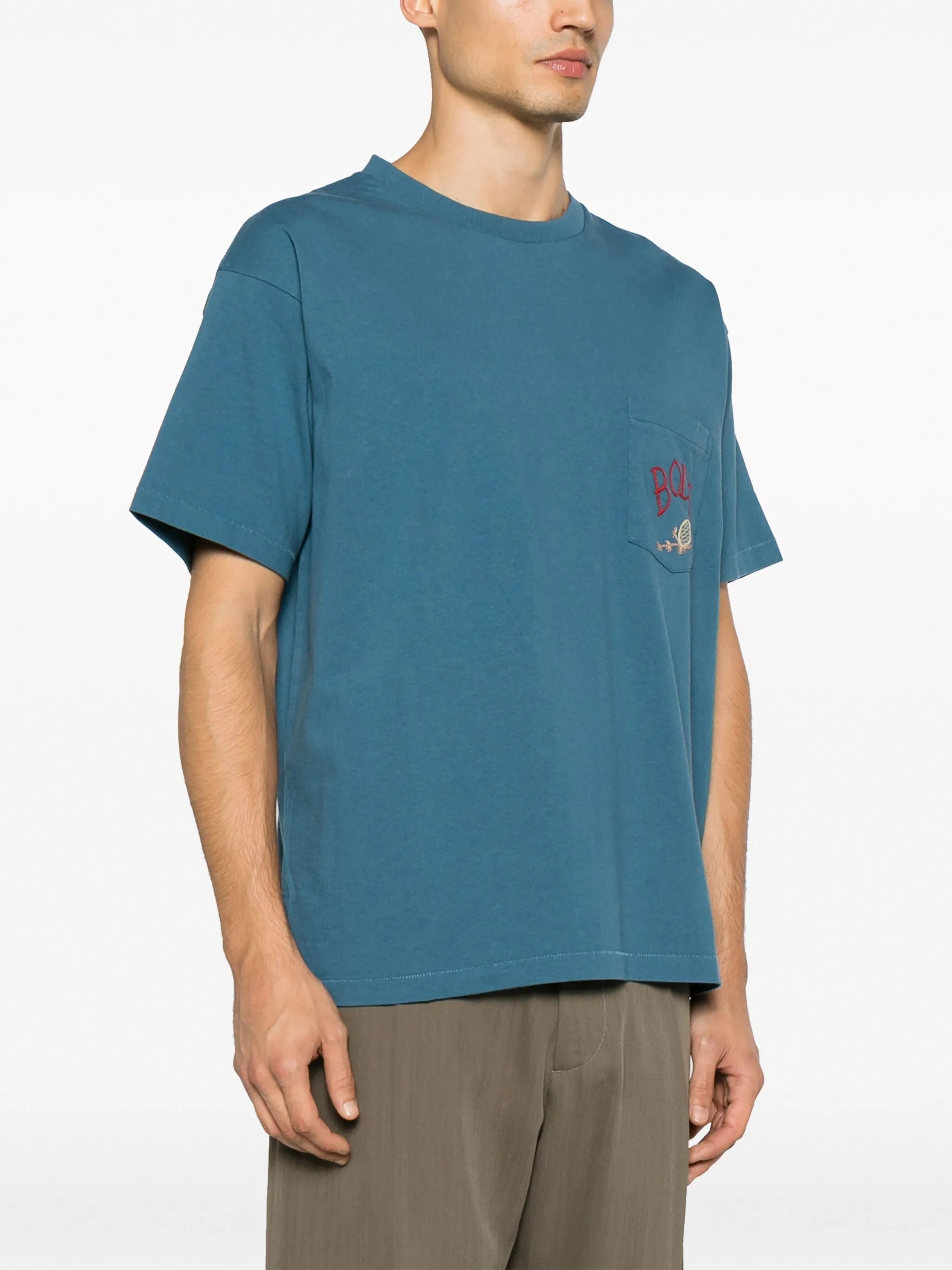 Sweet Pine logo-embroidery T-Shirt