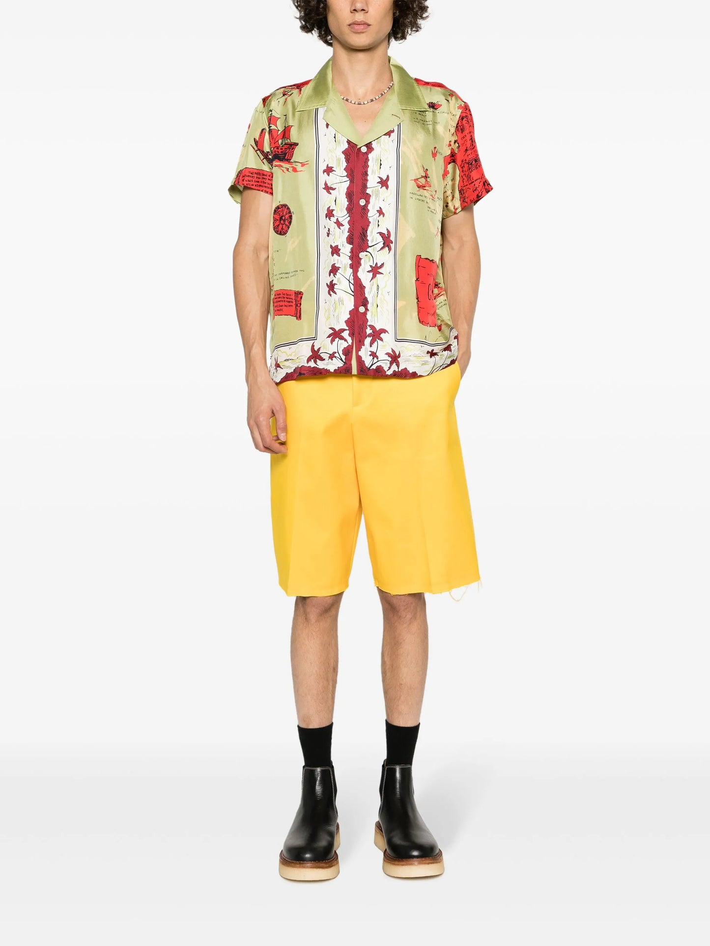 Guam silk shirt