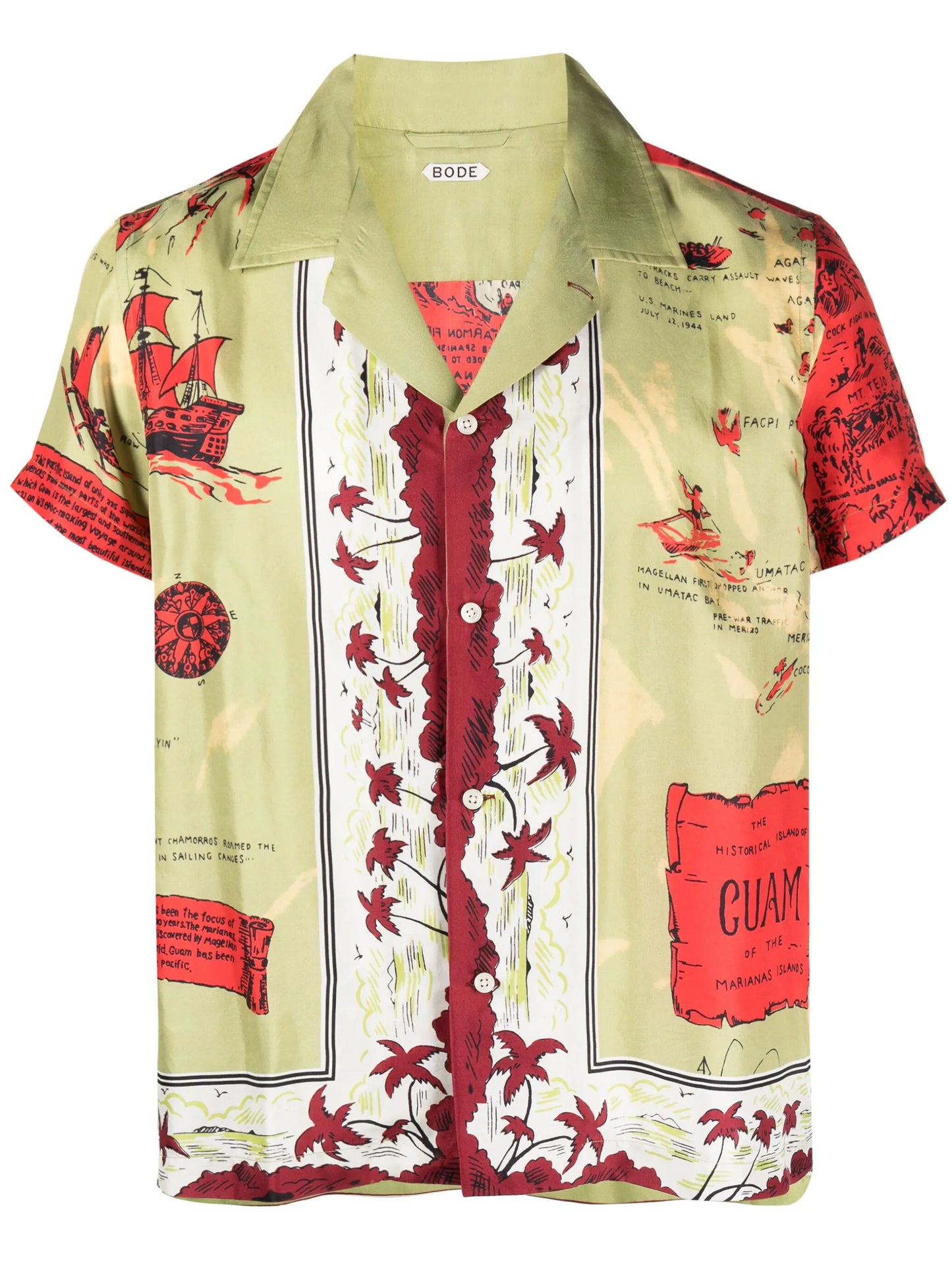 Guam silk shirt