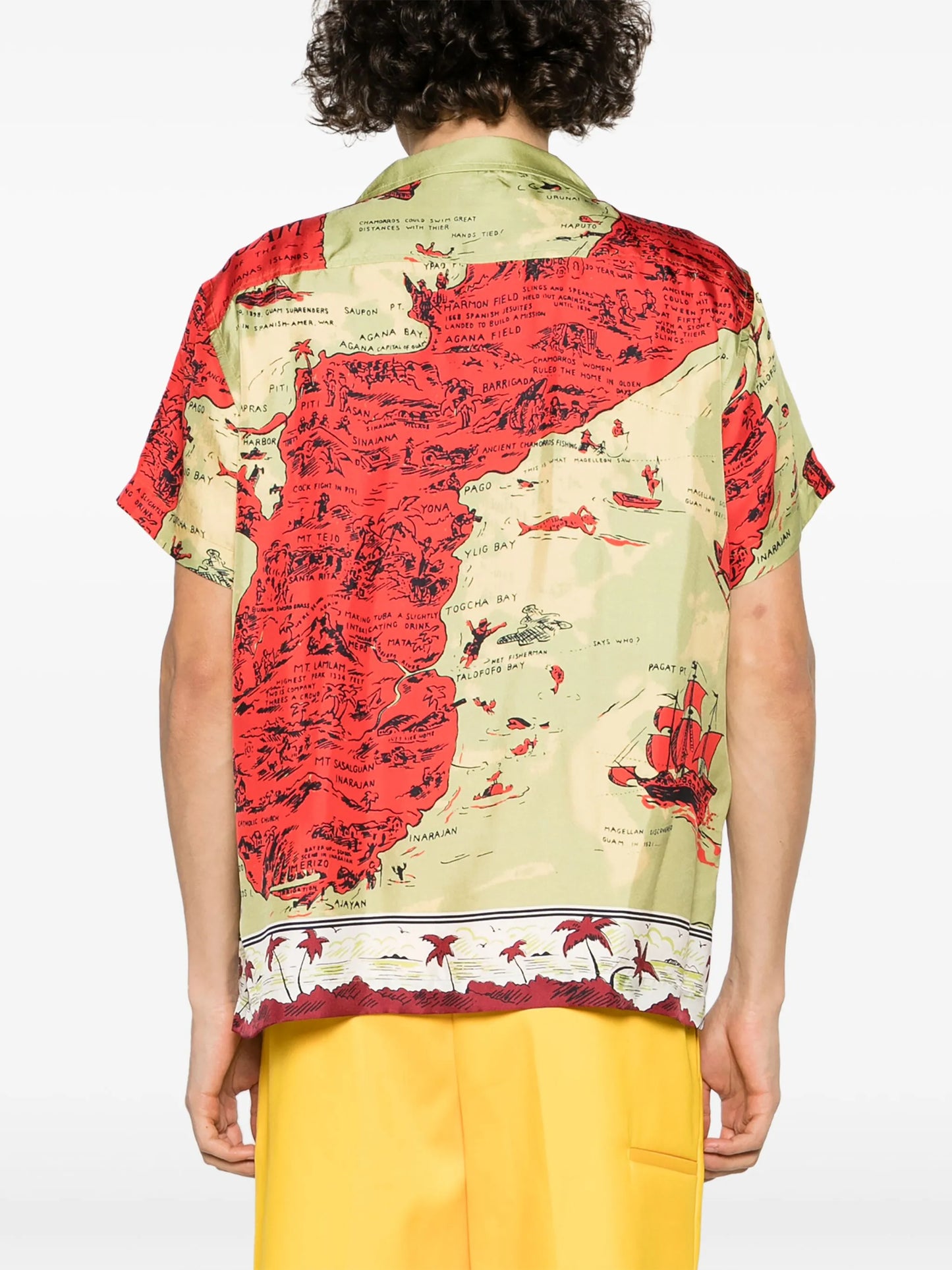 Guam silk shirt