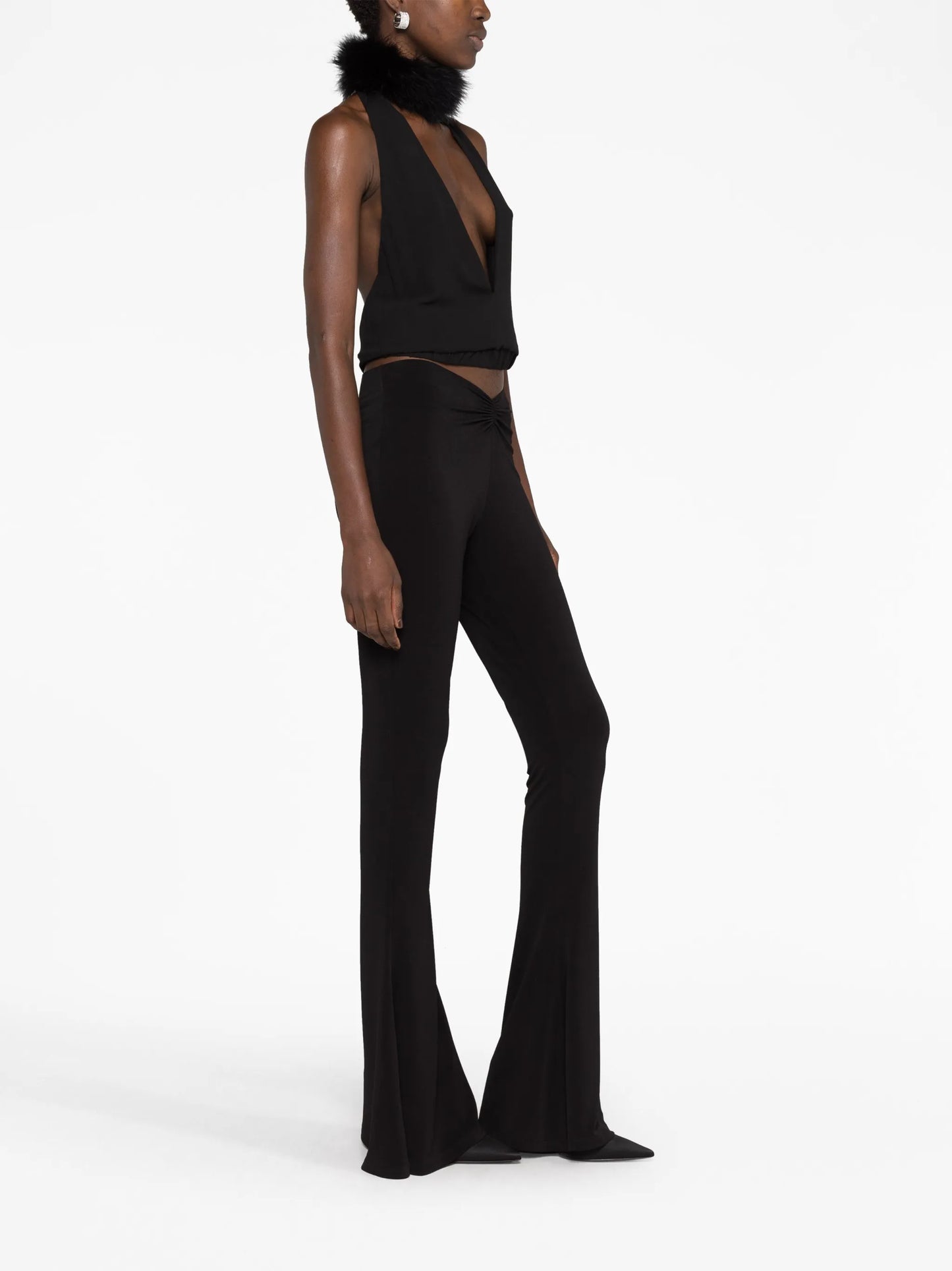 Lindsay flared trousers