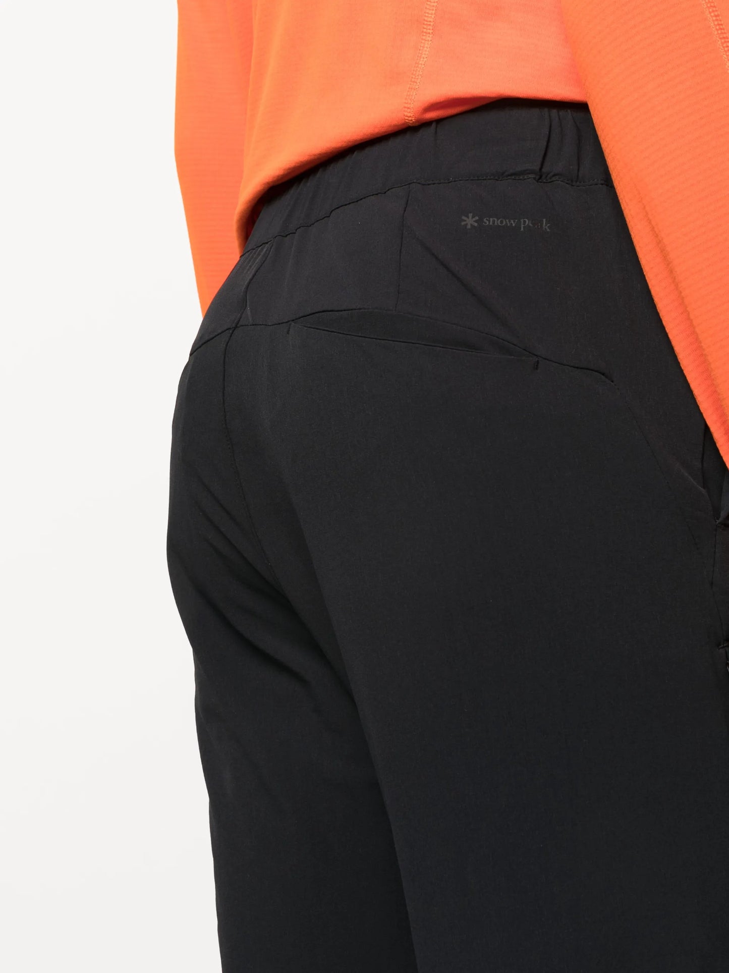 elasticated-waist cropped trousers