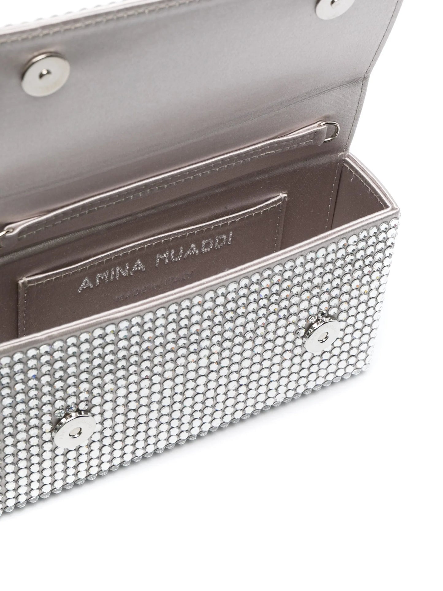 Paloma crystal-embellished clutch bag