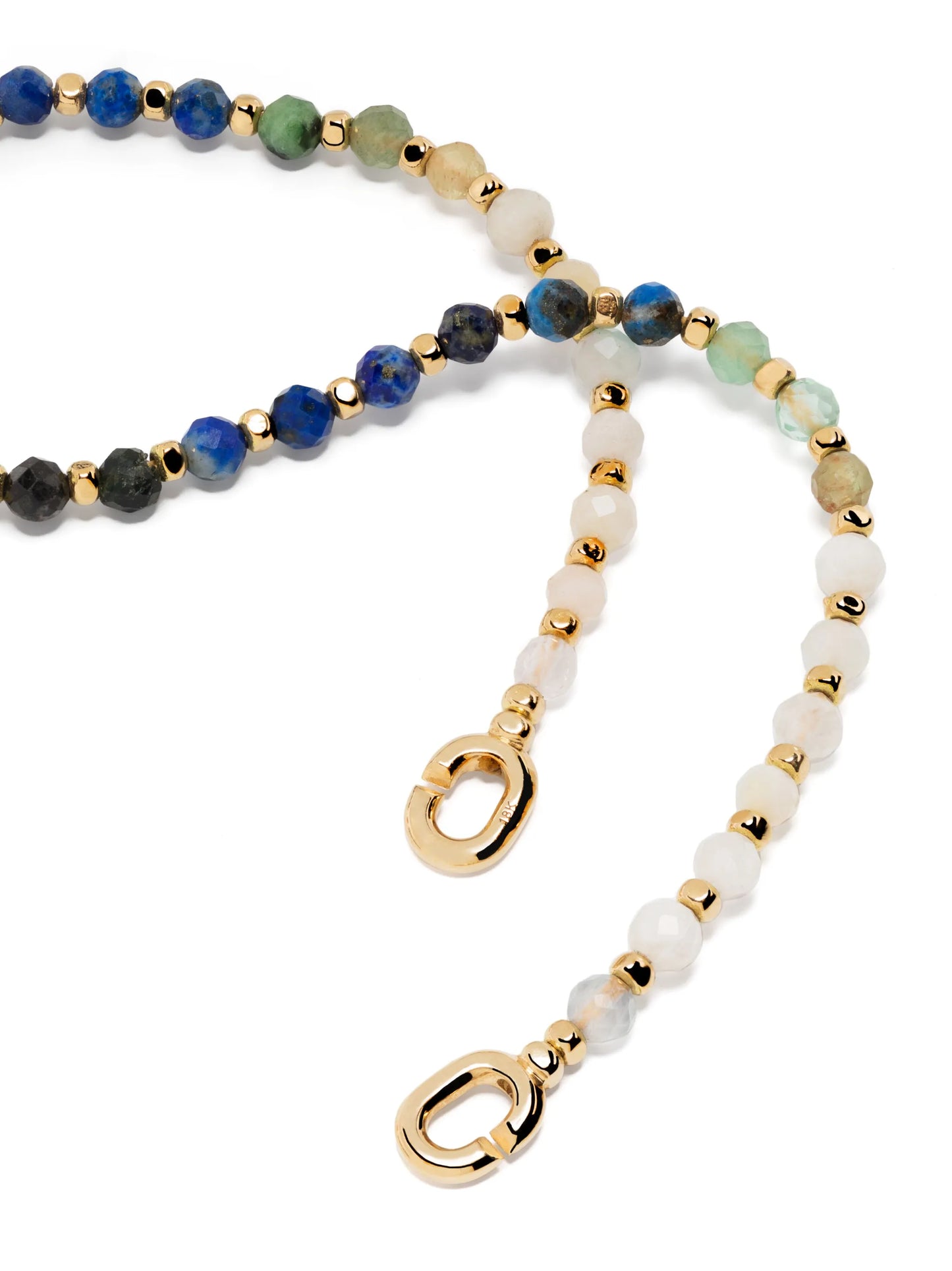 18kt yellow gold beaded bracelet