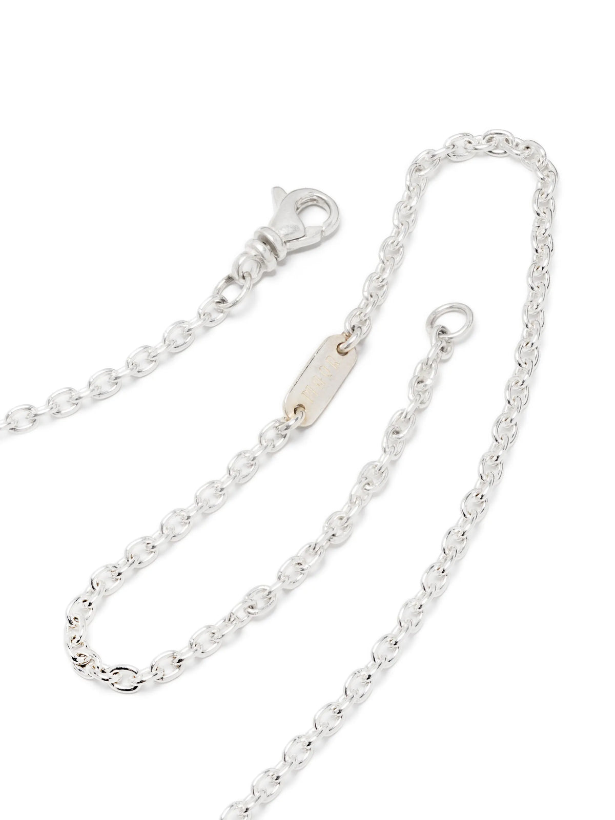 18kt yellow gold Equinox blue topaz necklace