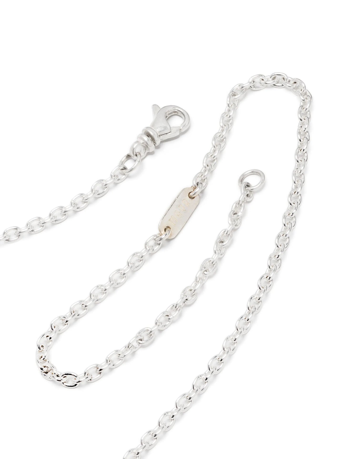 18kt yellow gold Equinox blue topaz necklace