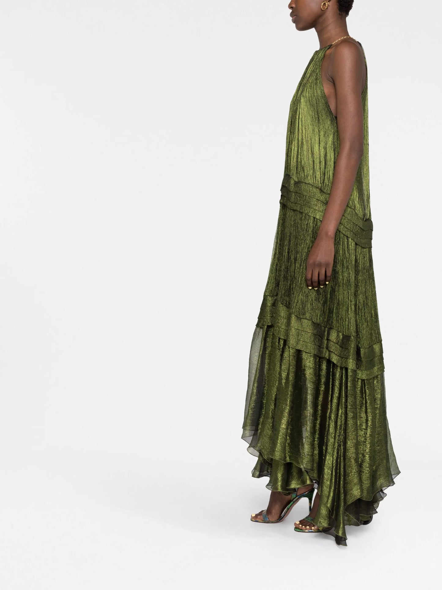 Lilly halterneck maxi dress