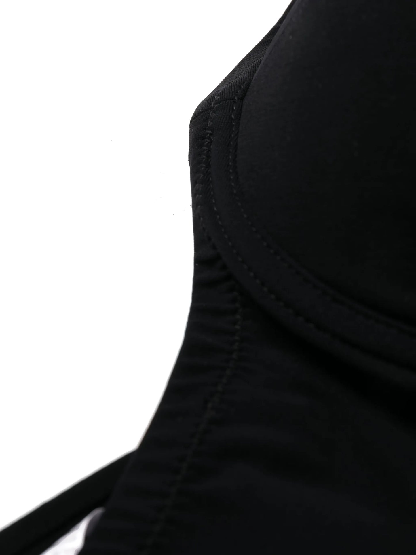 logo-plaque bikini top