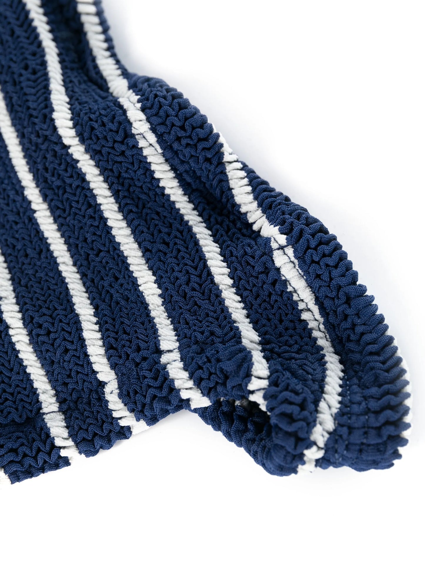 Jean striped bikini