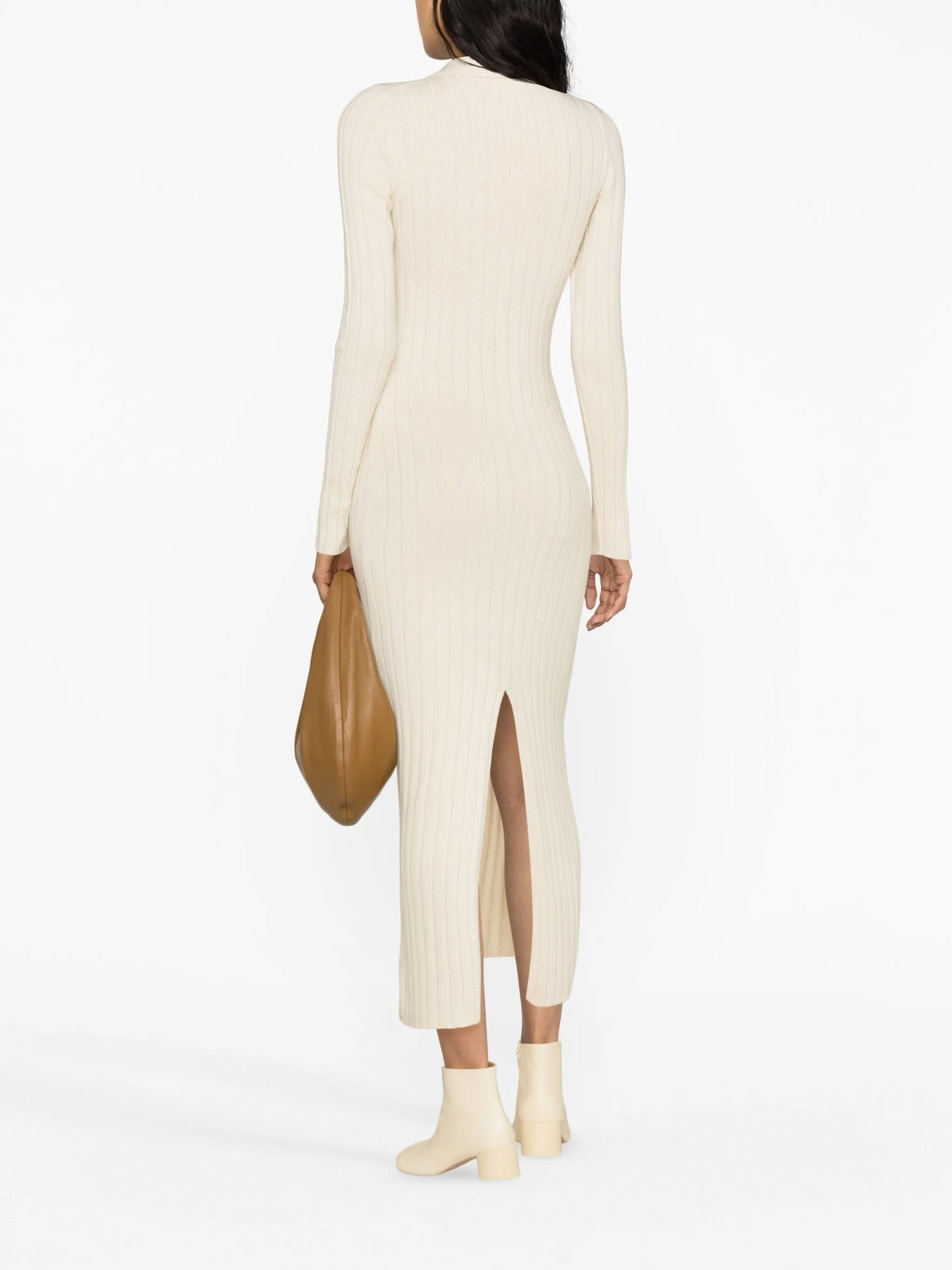 Hans ribbed-knit cashmere dress