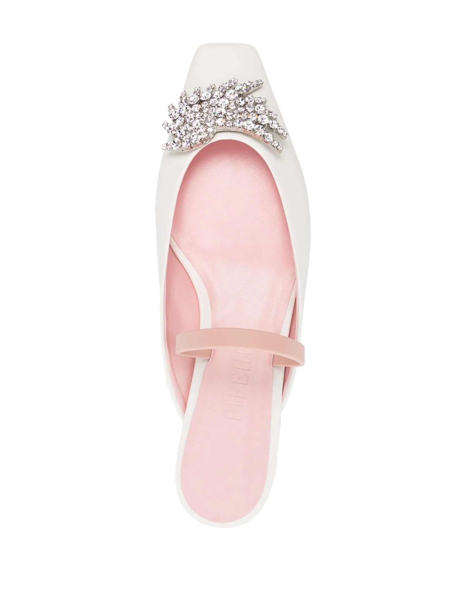 Drizella crystal-embellished ballerina shoes