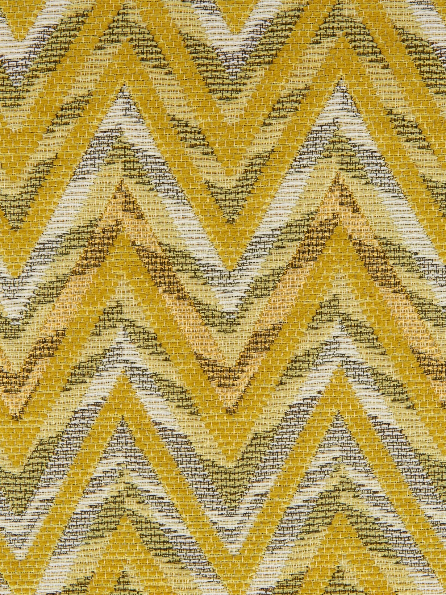 bleached zigzag cushion