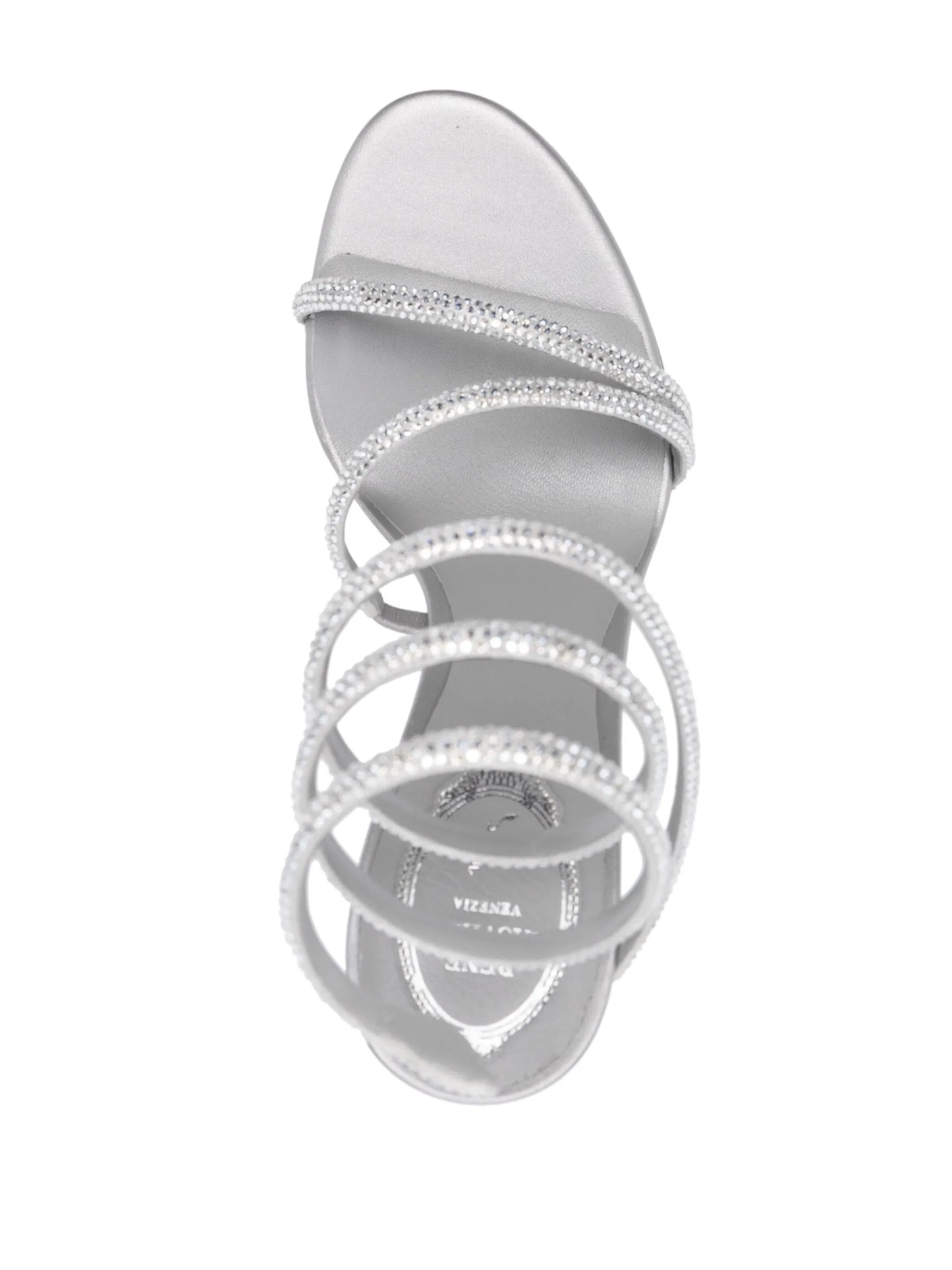 Margot 100mm leather sandals