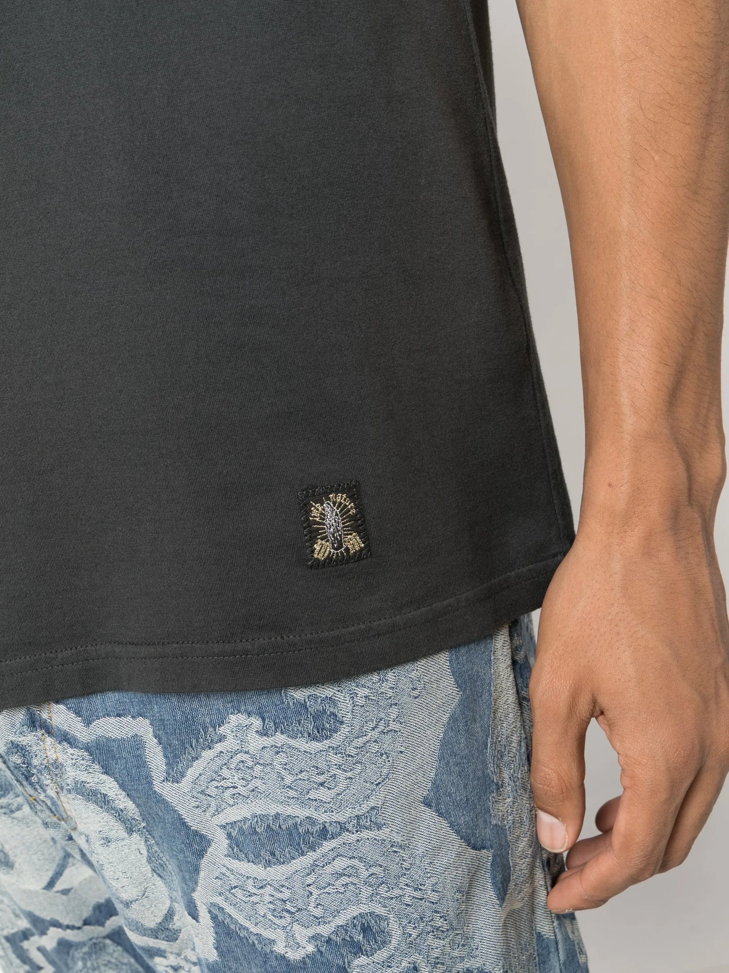 logo-print cotton T-shirt