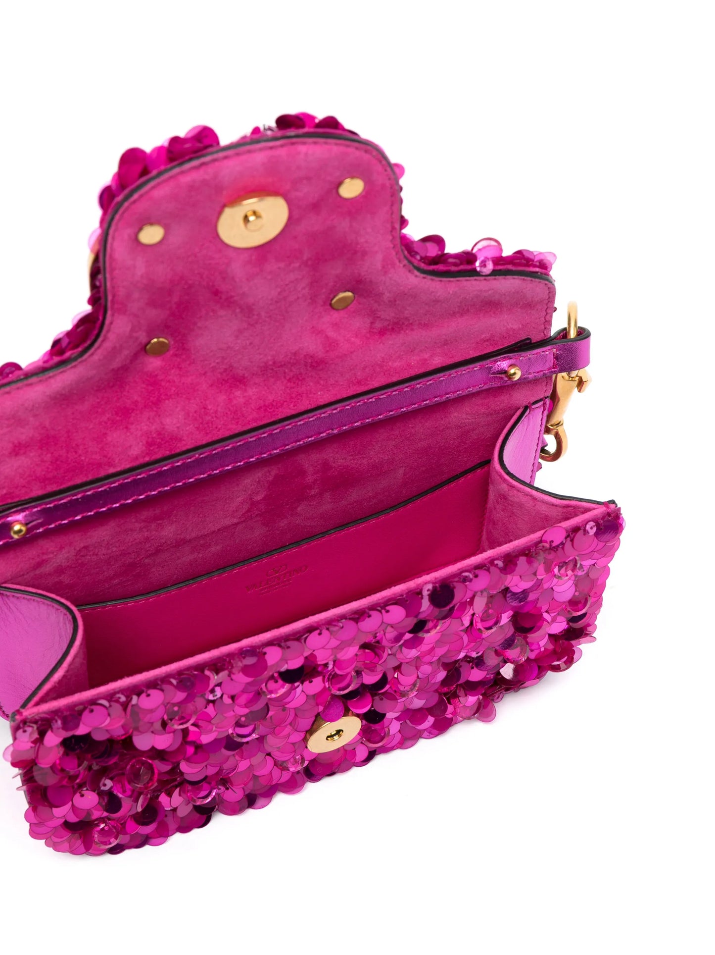 small Locò sequinned shoulder bag