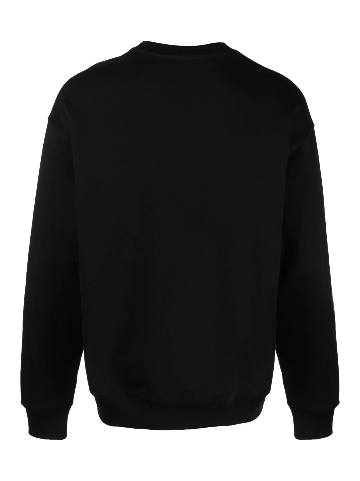 logo-patch cotton sweater