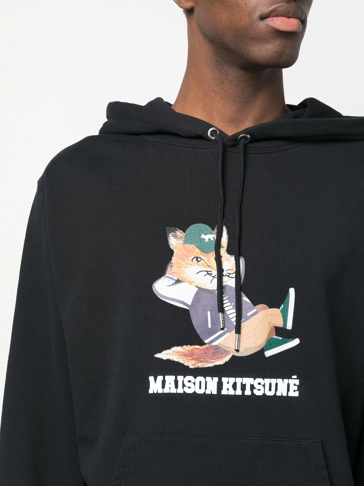 Chillax Fox cotton hoodie