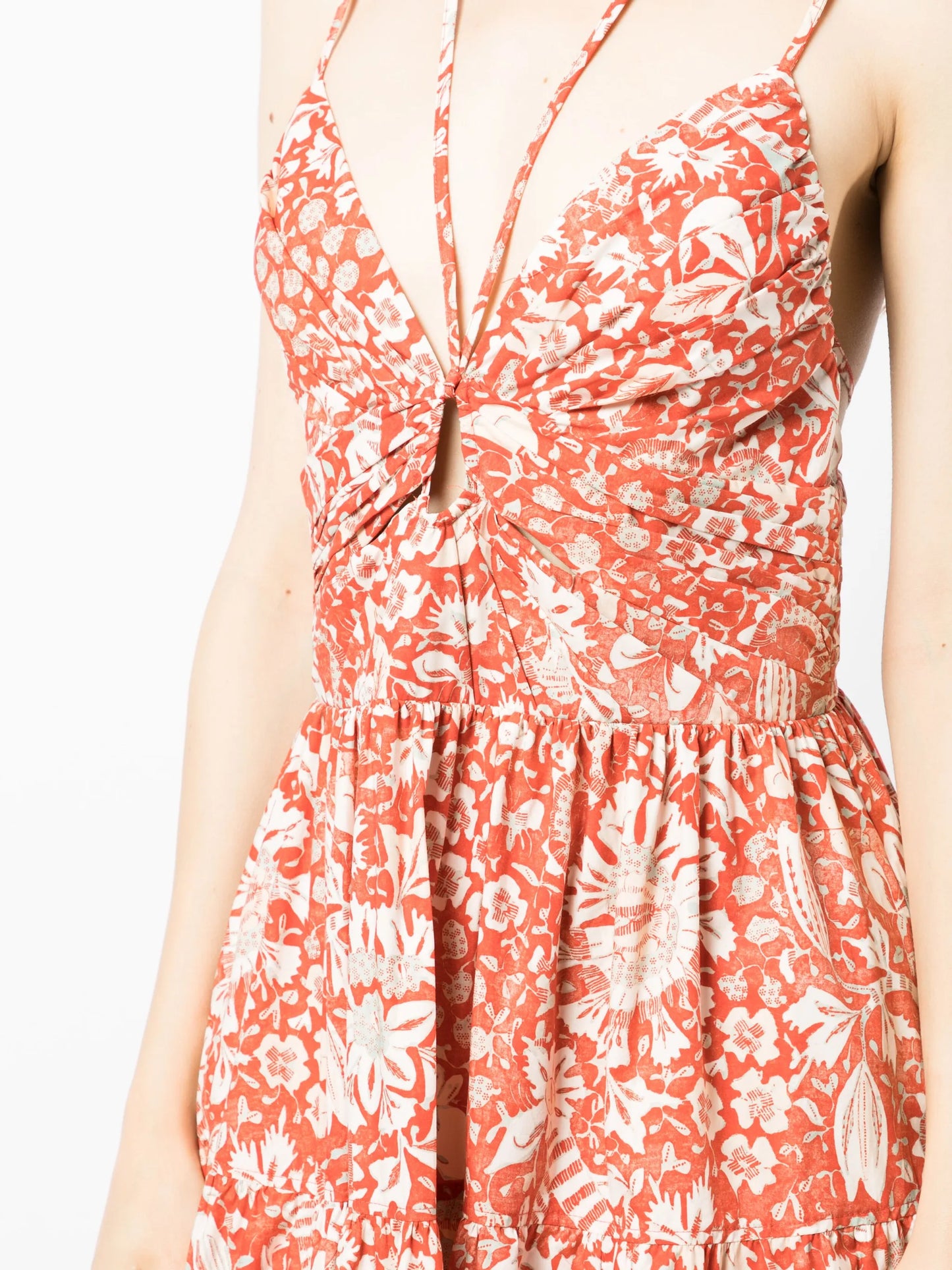 Phoebe floral-print midi dress