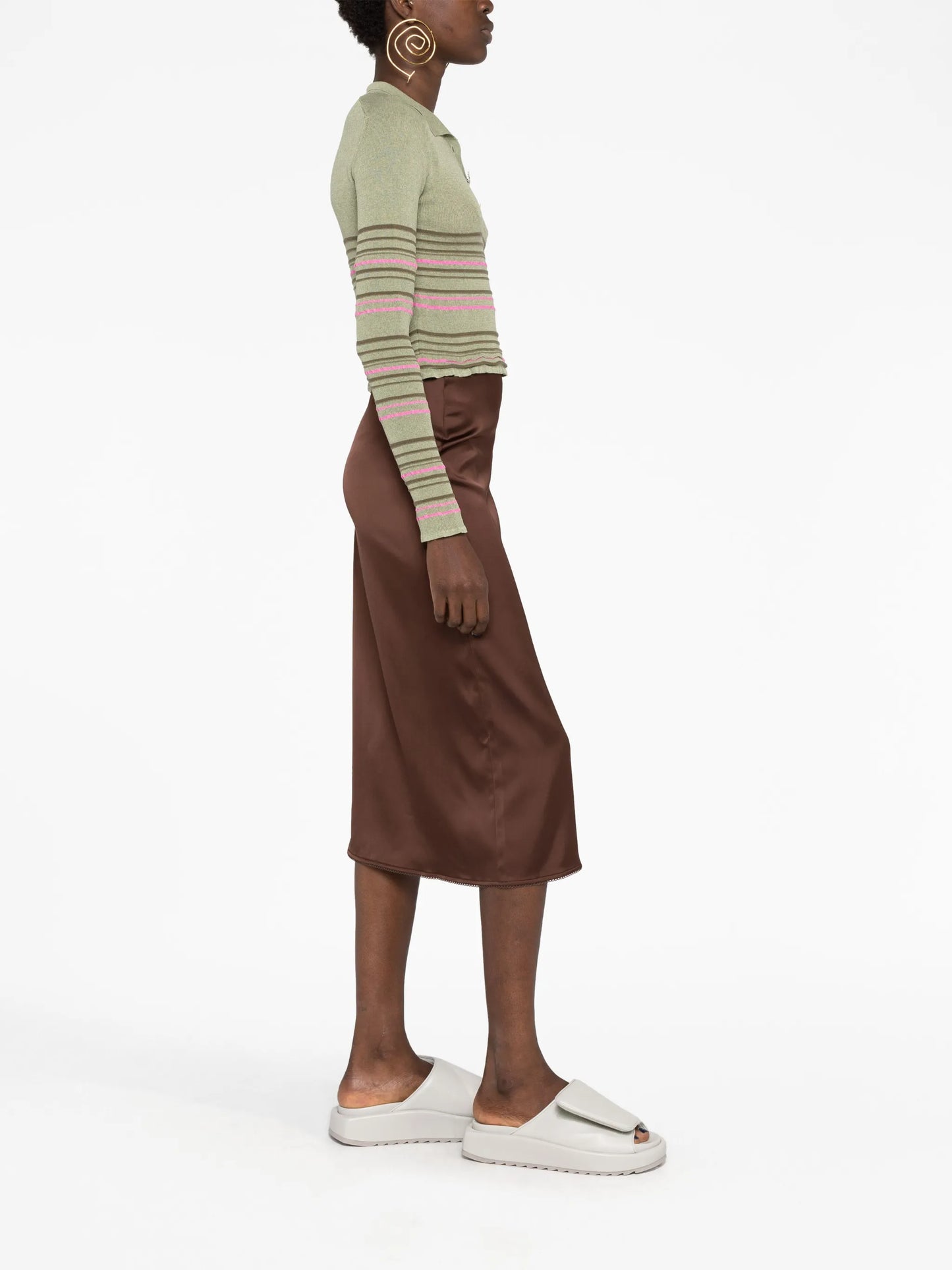 La Jupe Notte midi skirt