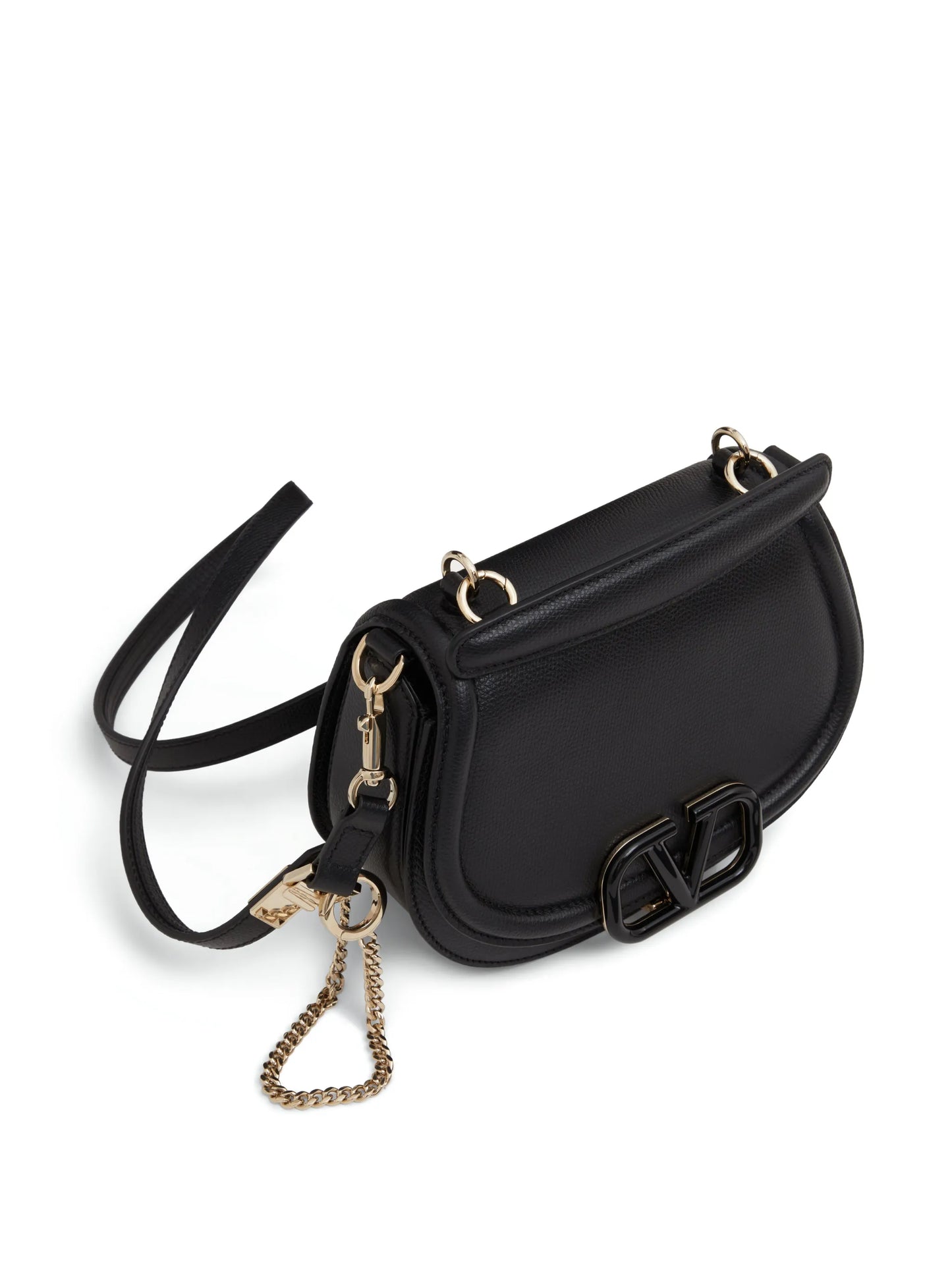 VSling leather shoulder bag